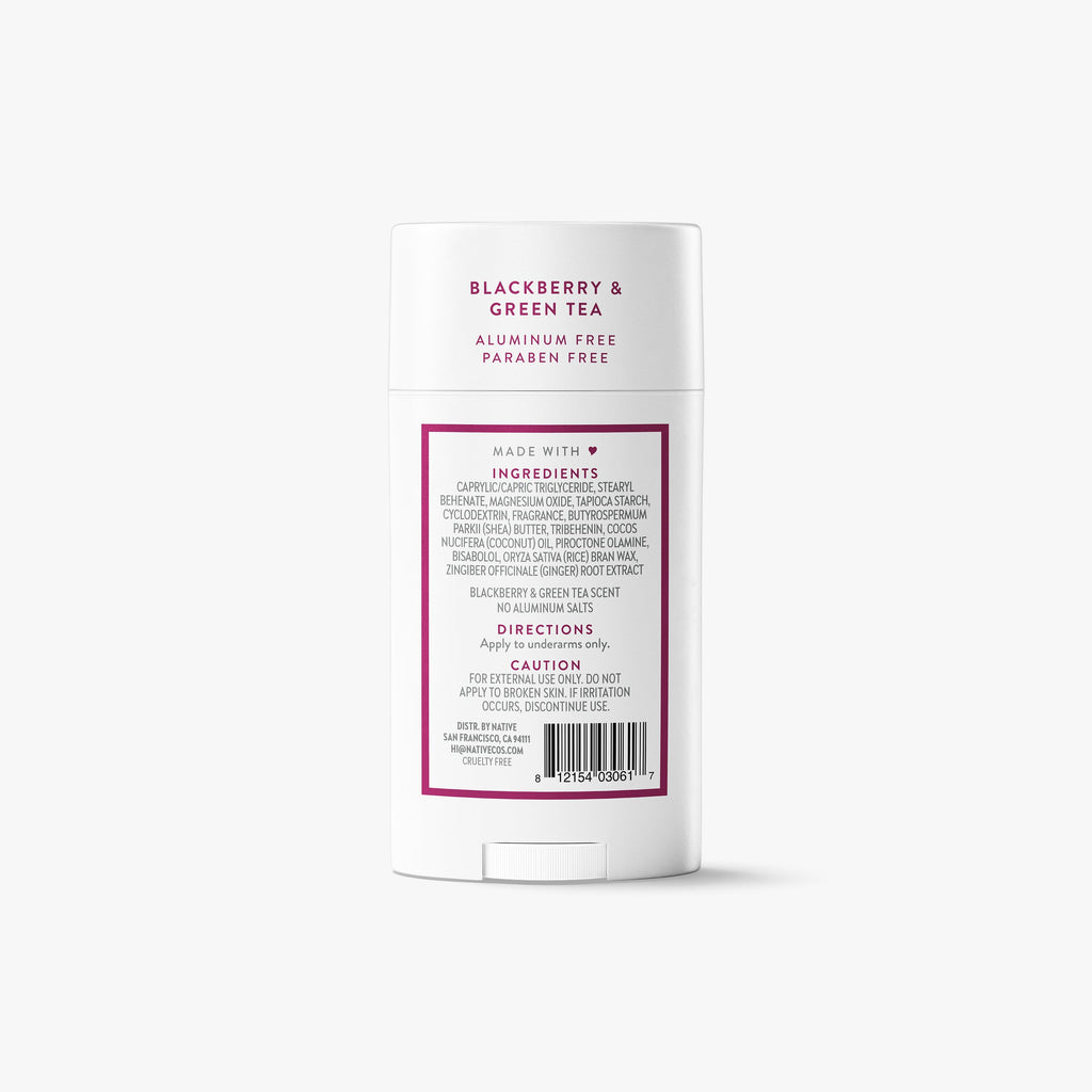Deodorant Stick - Blackberry & Green Tea / Classic / 2.65oz - Clean Care Essential