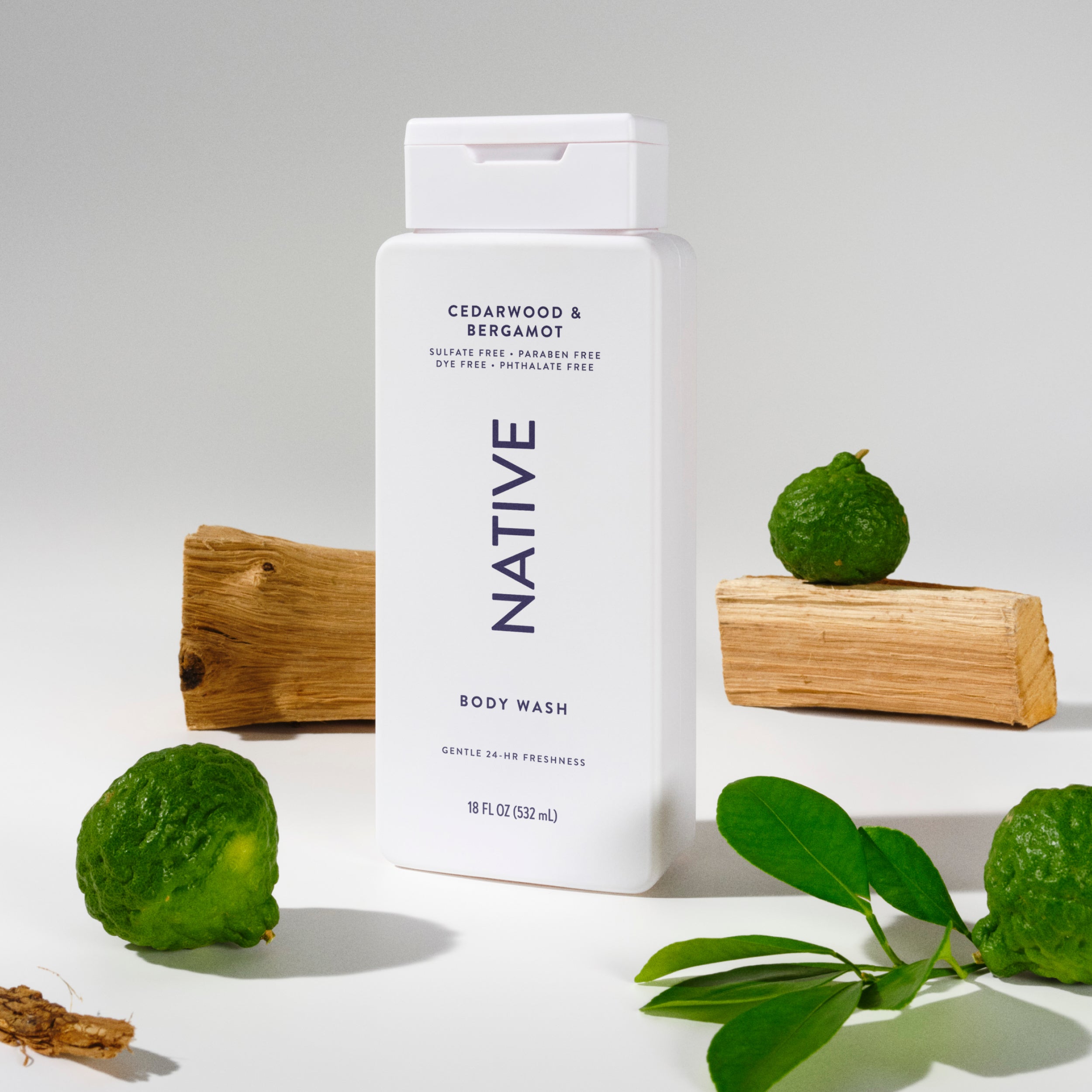 Body Wash - Cedarwood & Bergamot / Classic / 18oz - Clean Care Essential