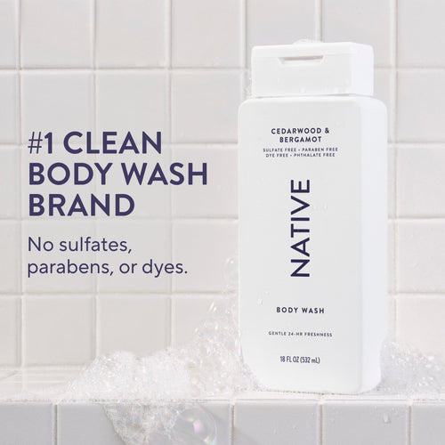 Body Wash - Cedarwood & Bergamot / Classic / 18oz - Clean Care Essential