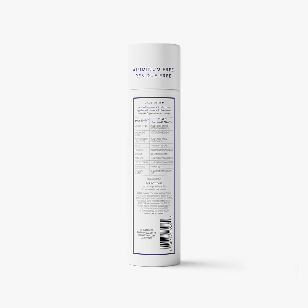 Deodorant Spray - Cedarwood & Bergamot / Classic / 3.5oz - Clean Care Essential