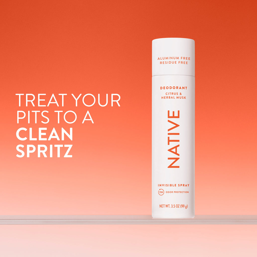 Deodorant Spray - Citrus & Herbal Musk / Classic / 3.5oz - Clean Care Essential