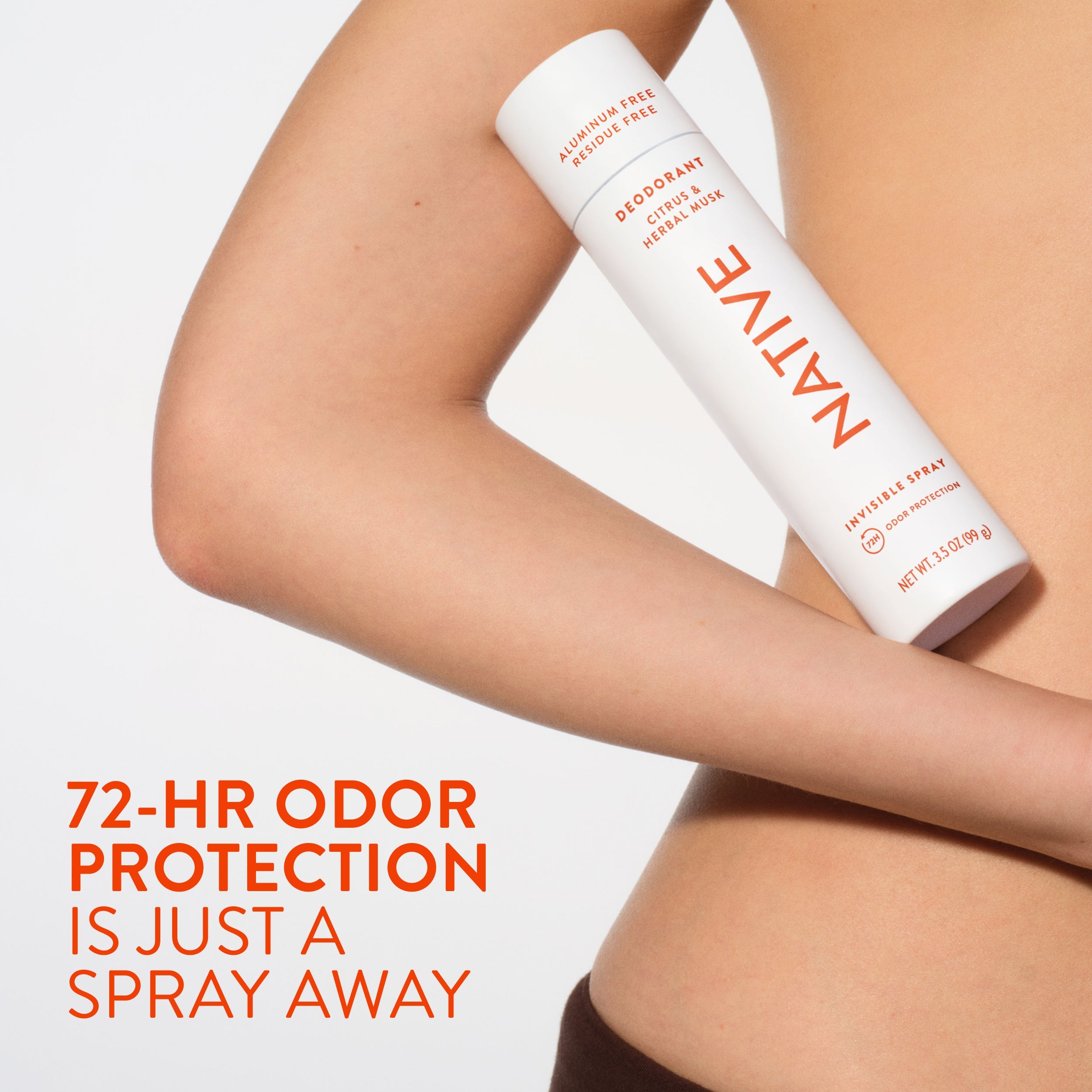Deodorant Spray - Citrus & Herbal Musk / Classic / 3.5oz - Clean Care Essential