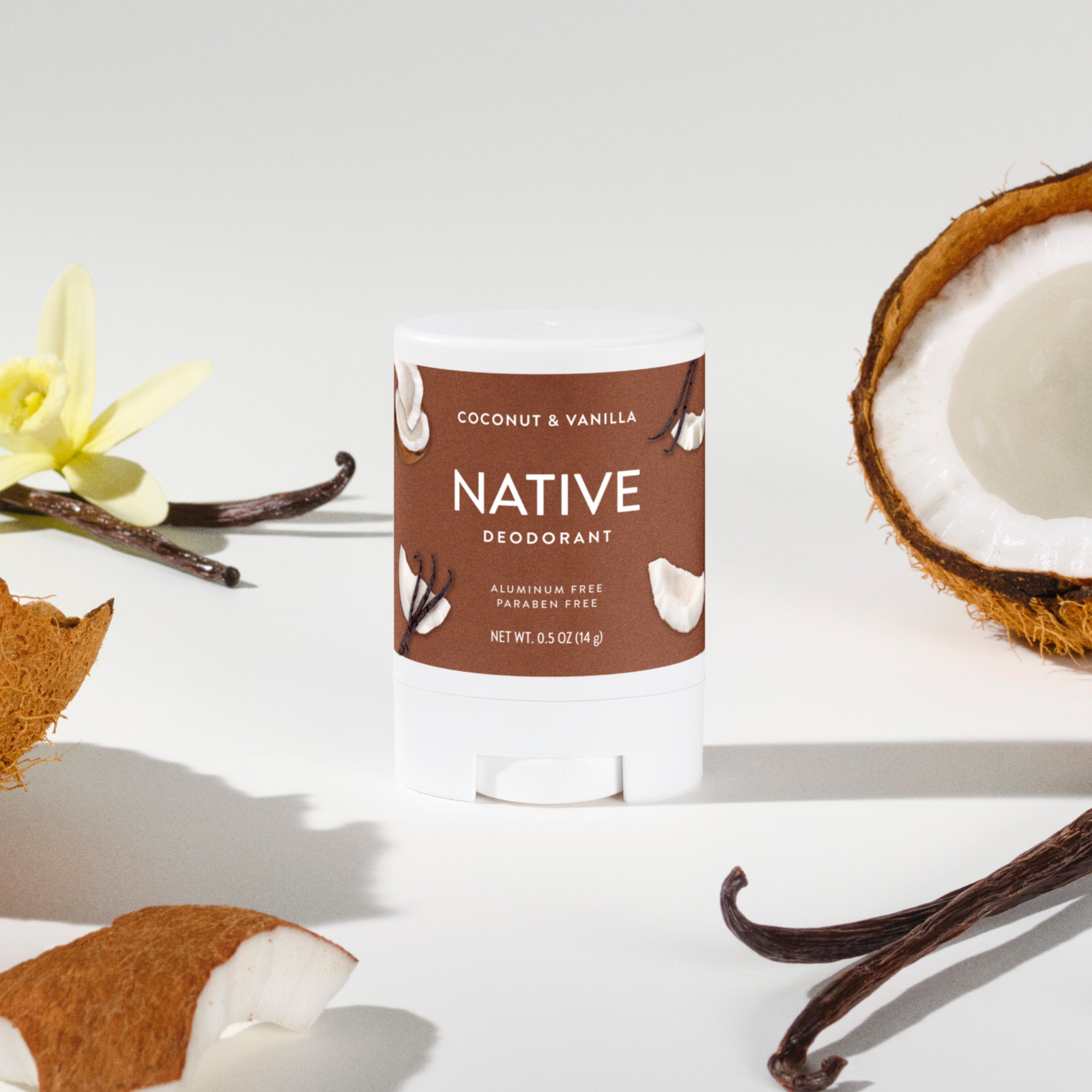 Mini Deodorant Stick - Coconut & Vanilla / Classic / 0.5oz - Clean Care Essential