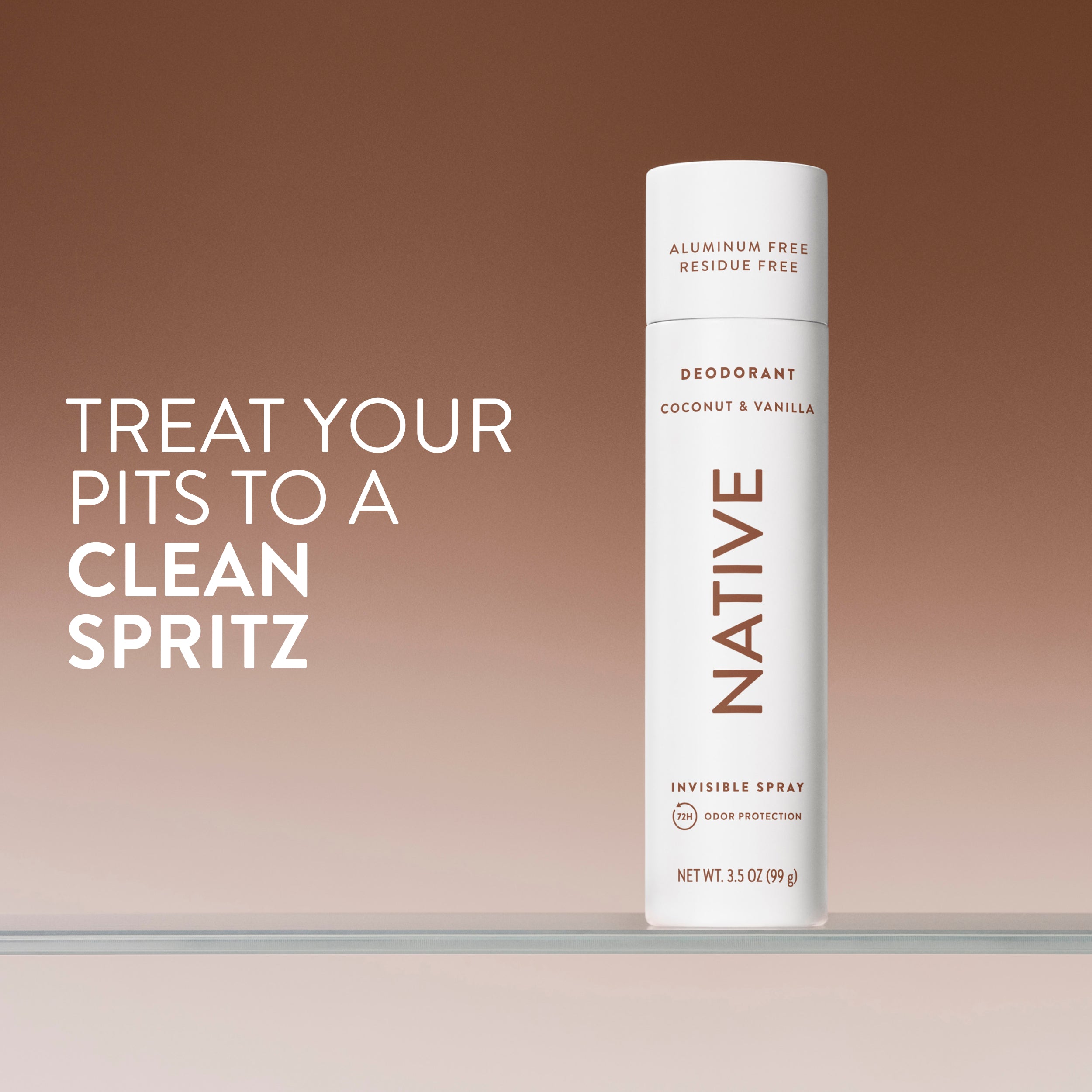 Deodorant Spray - Coconut & Vanilla / Classic / 3.5oz - Clean Care Essential
