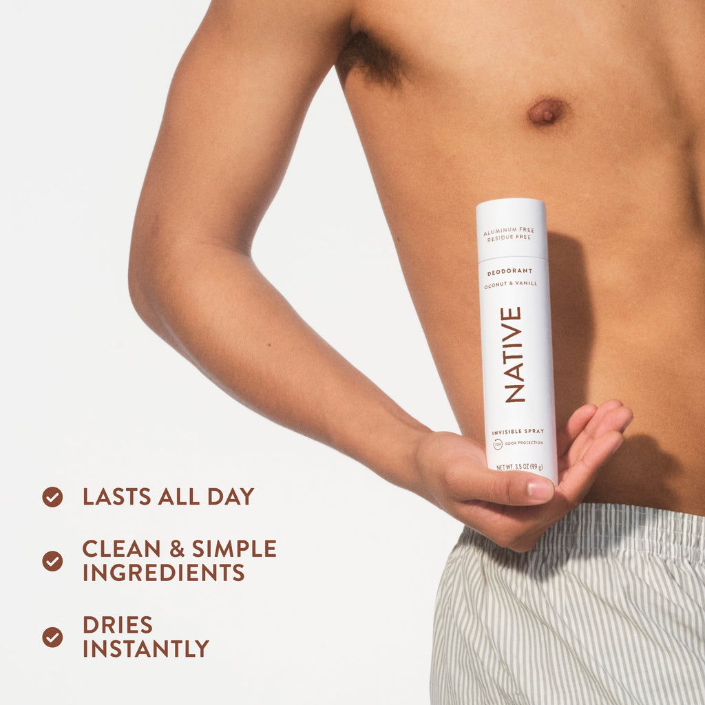 Deodorant Spray - Coconut & Vanilla / Classic / 3.5oz - Clean Care Essential