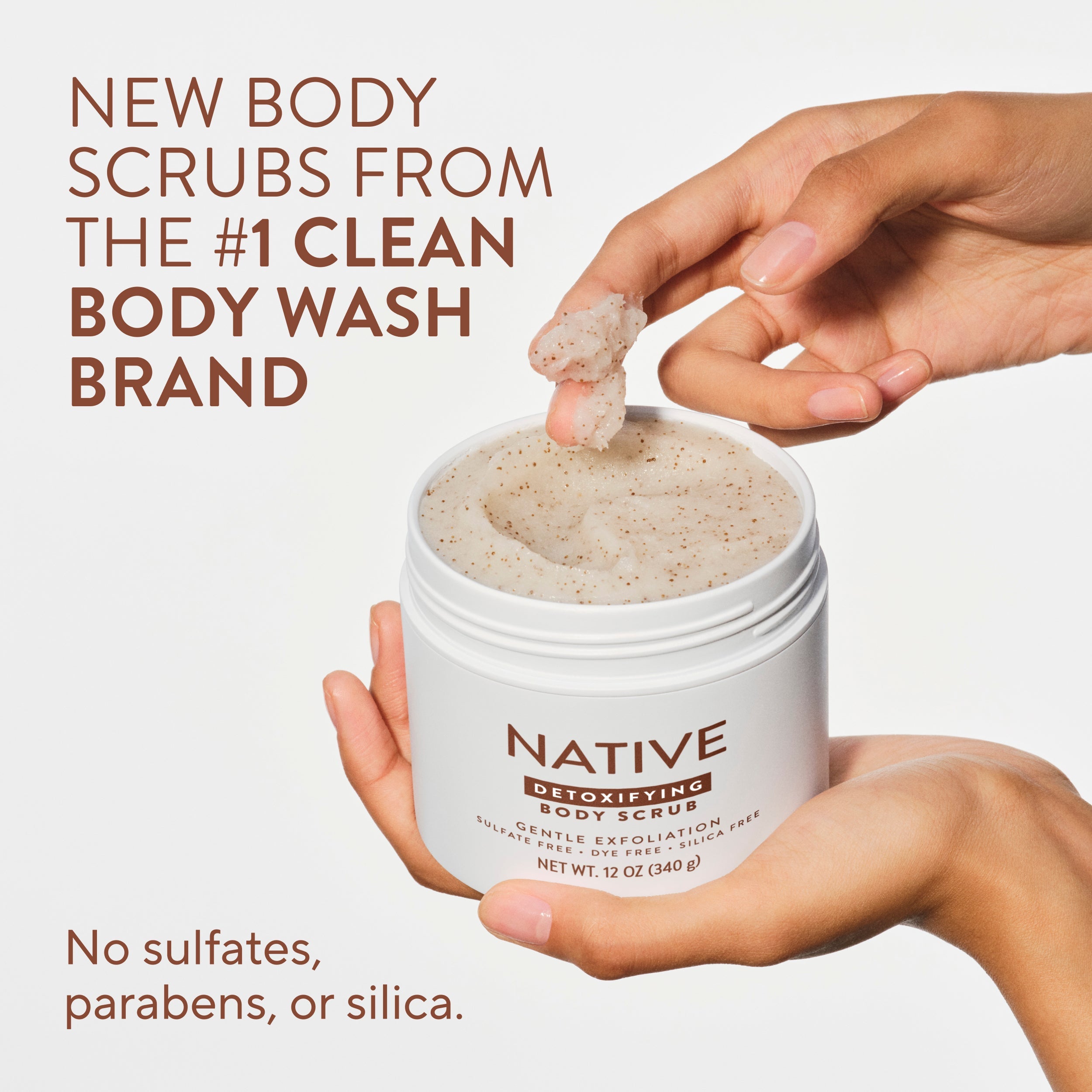 Body Scrub - Coconut & Vanilla / Classic / 12oz - Clean Care Essential