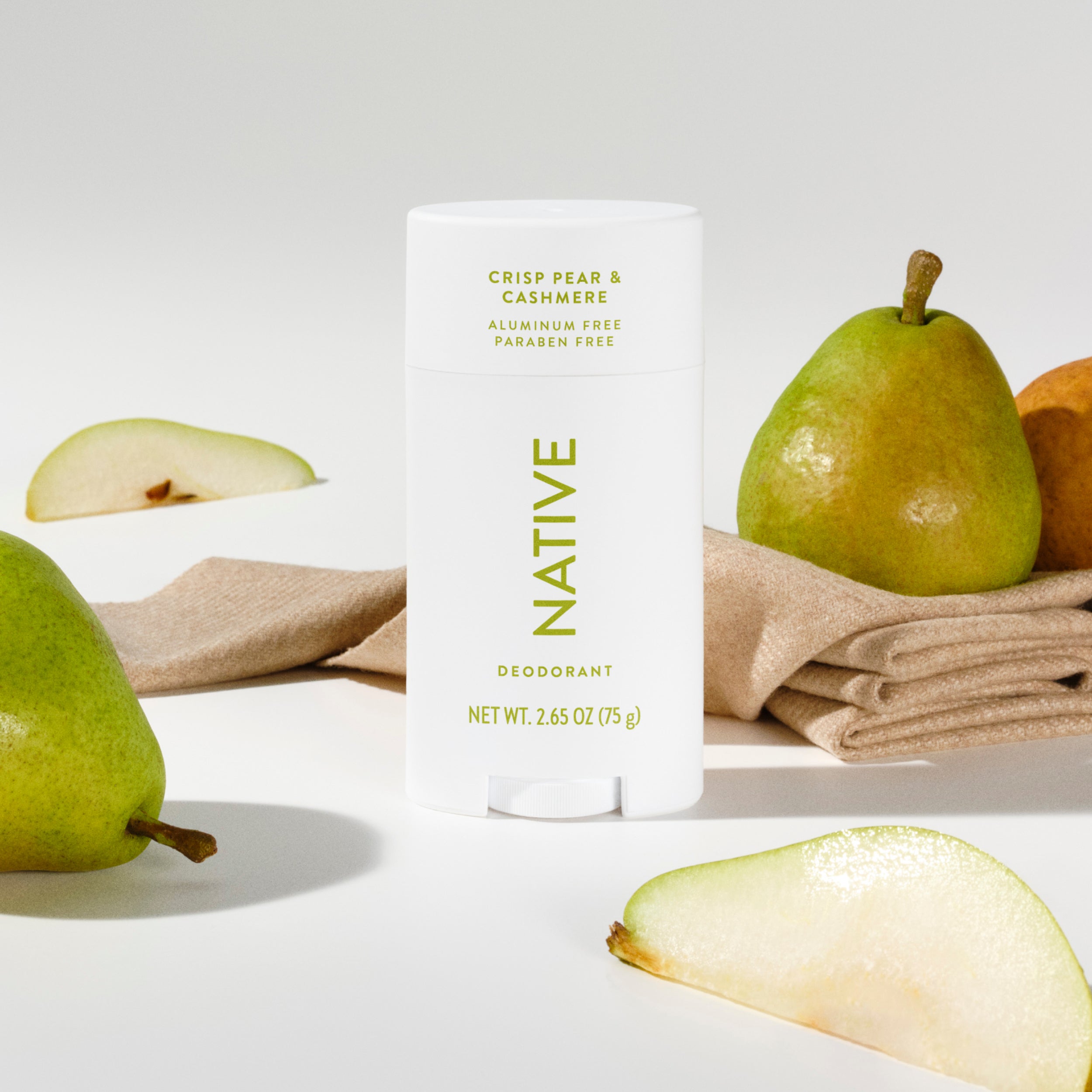 Deodorant Stick - Crisp Pear & Cashmere / Classic / 2.65oz - Clean Care Essential