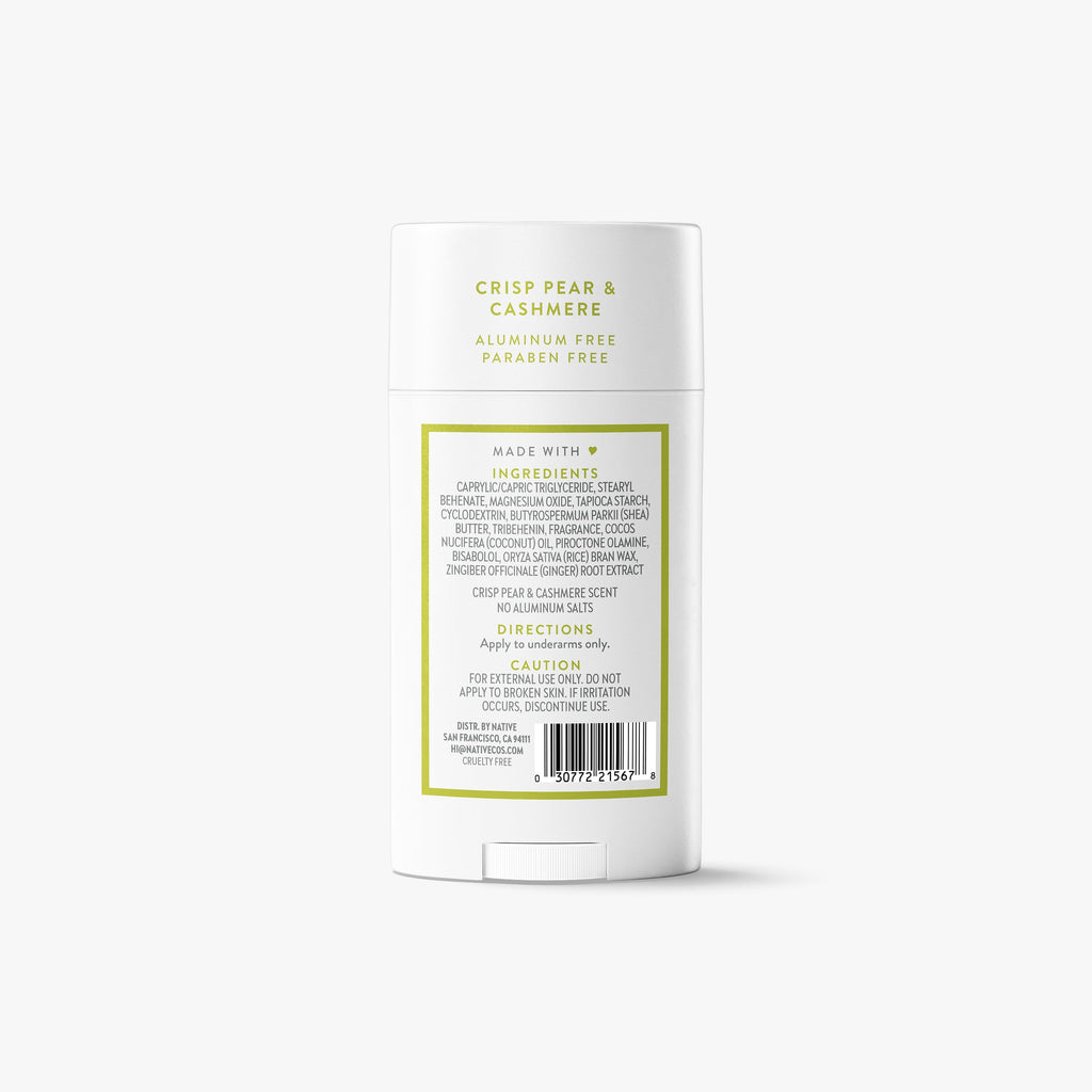 Deodorant Stick - Crisp Pear & Cashmere / Classic / 2.65oz - Clean Care Essential