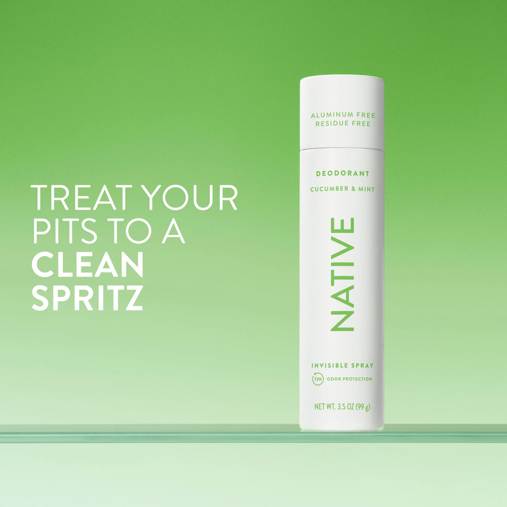 Deodorant Spray - Cucumber & Mint / Classic / 3.5oz - Clean Care Essential
