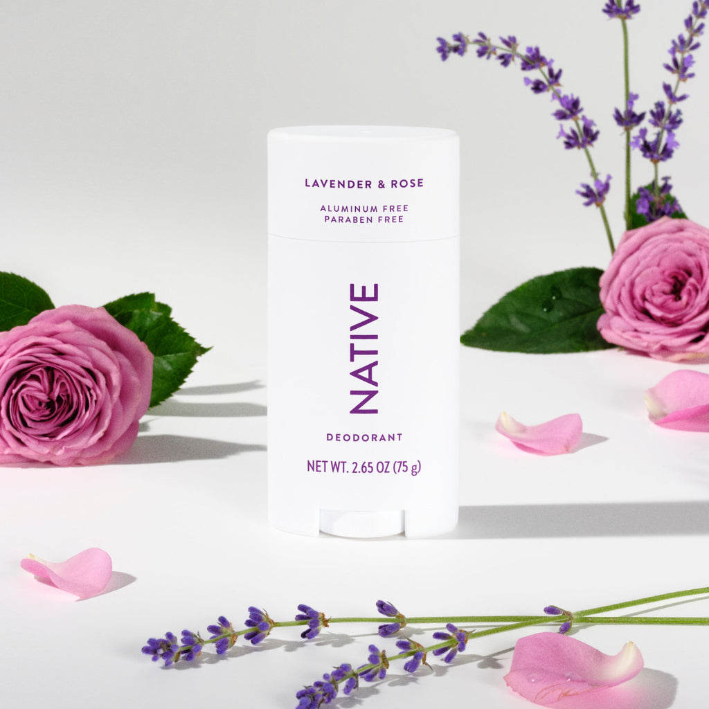 Deodorant Stick - Lavender & Rose / Classic / 2.65oz - Clean Care Essential