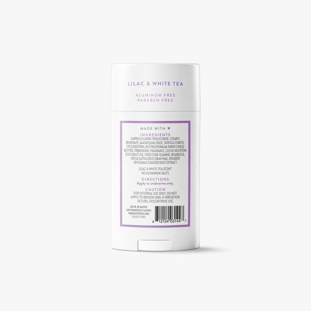 Deodorant Stick - Lilac & White Tea / Classic / 2.65oz - Clean Care Essential