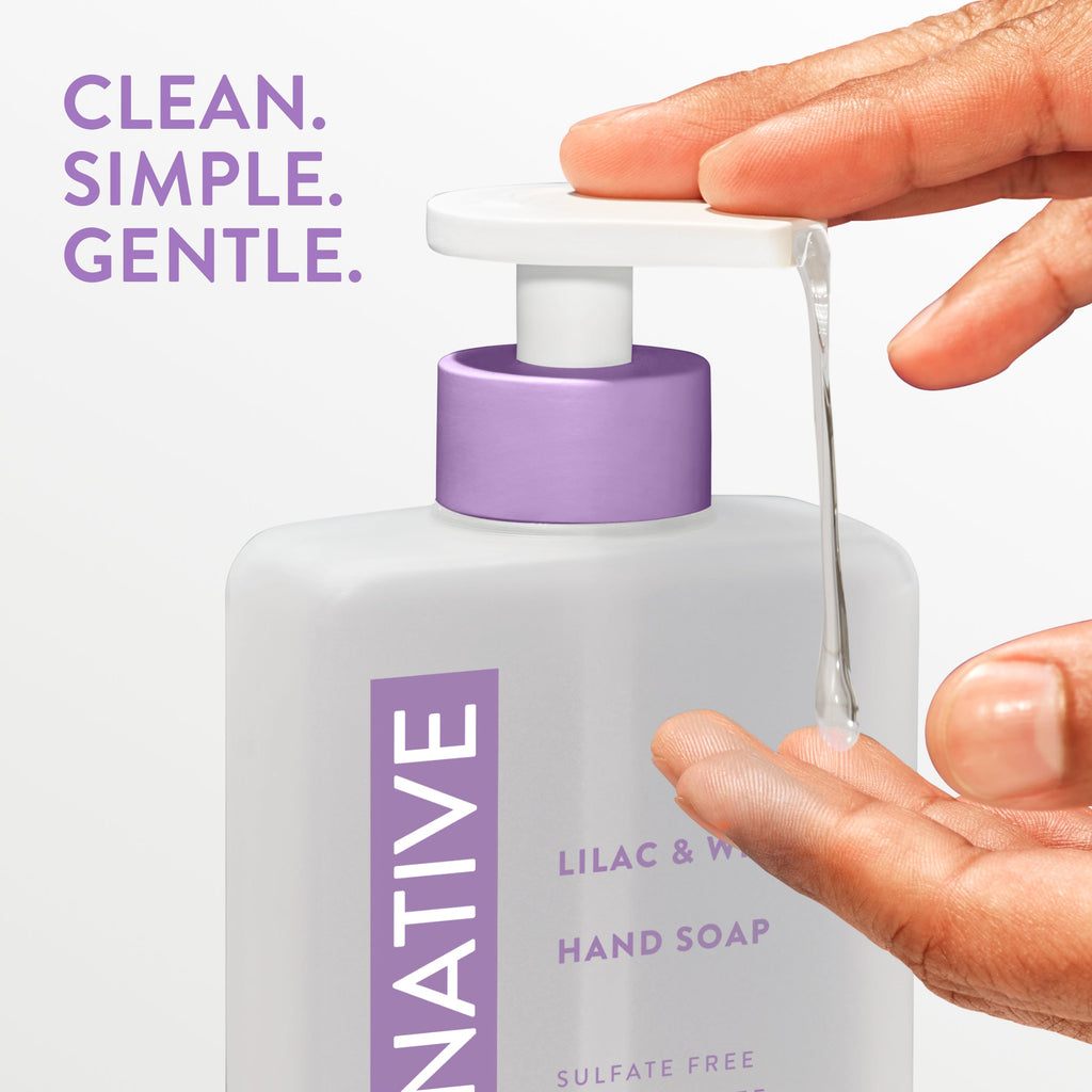 Hand Soap - Lilac & White Tea / Classic / 13oz - Clean Care Essential
