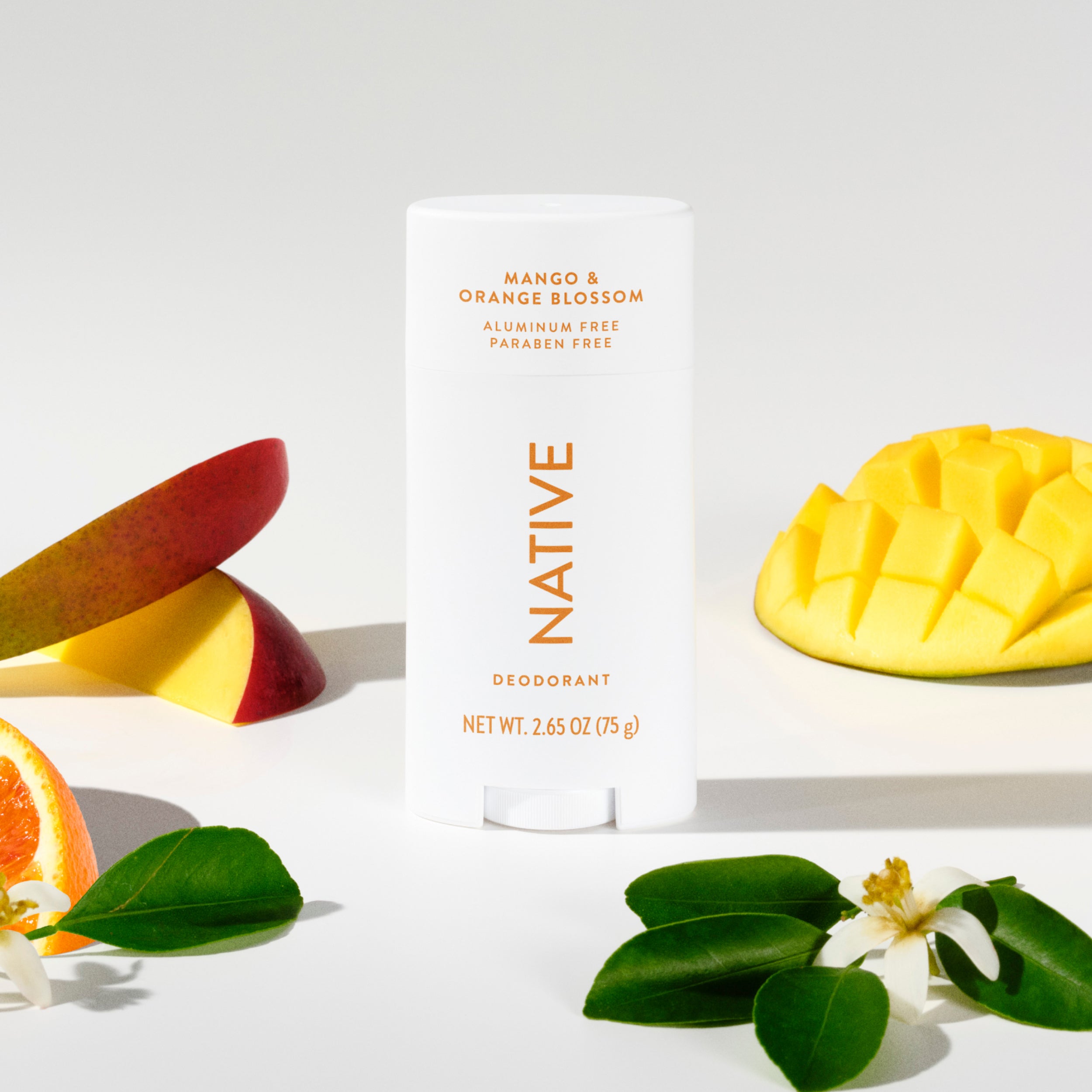 Deodorant Stick - Mango & Orange Blossom / Classic / 2.65oz - Clean Care Essential