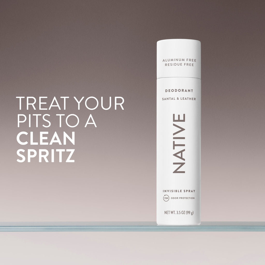 Deodorant Spray - Santal & Leather / Classic / 3.5oz - Clean Care Essential