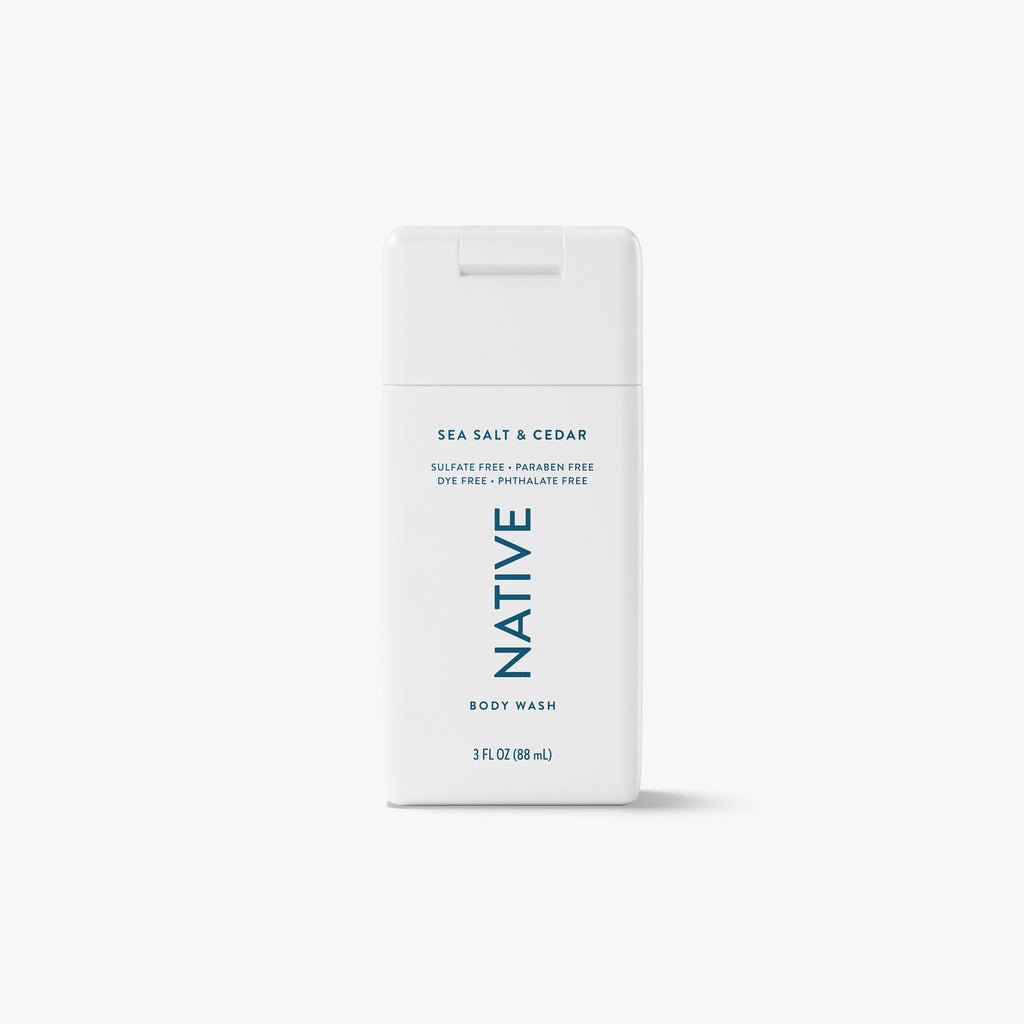 Mini Body Wash - Sea Salt & Cedar / Classic / 3oz - Clean Care Essential