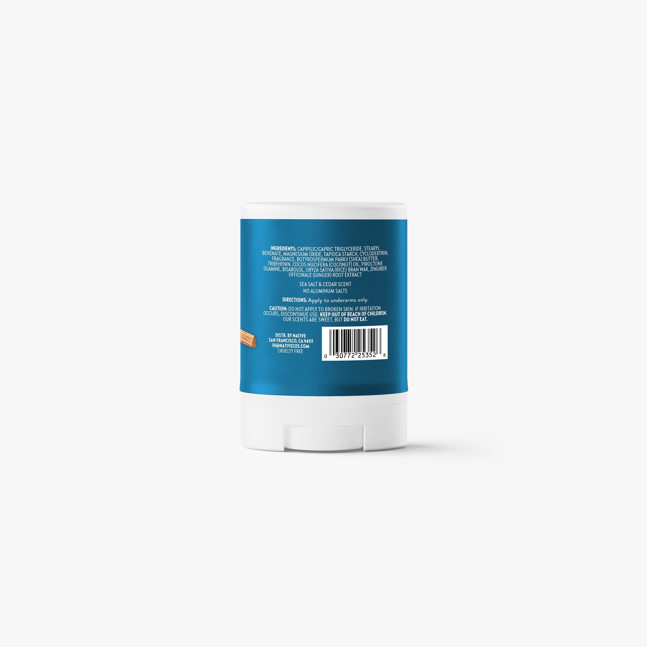 Mini Deodorant Stick - Sea Salt & Cedar / Classic / 0.5oz - Clean Care Essential