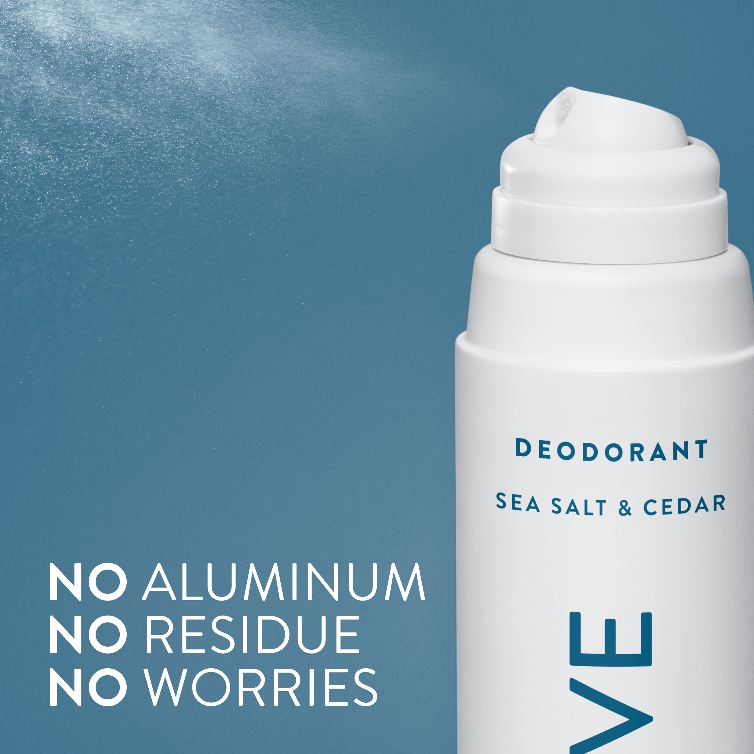 Deodorant Spray - Sea Salt & Cedar / Classic / 3.5oz - Clean Care Essential