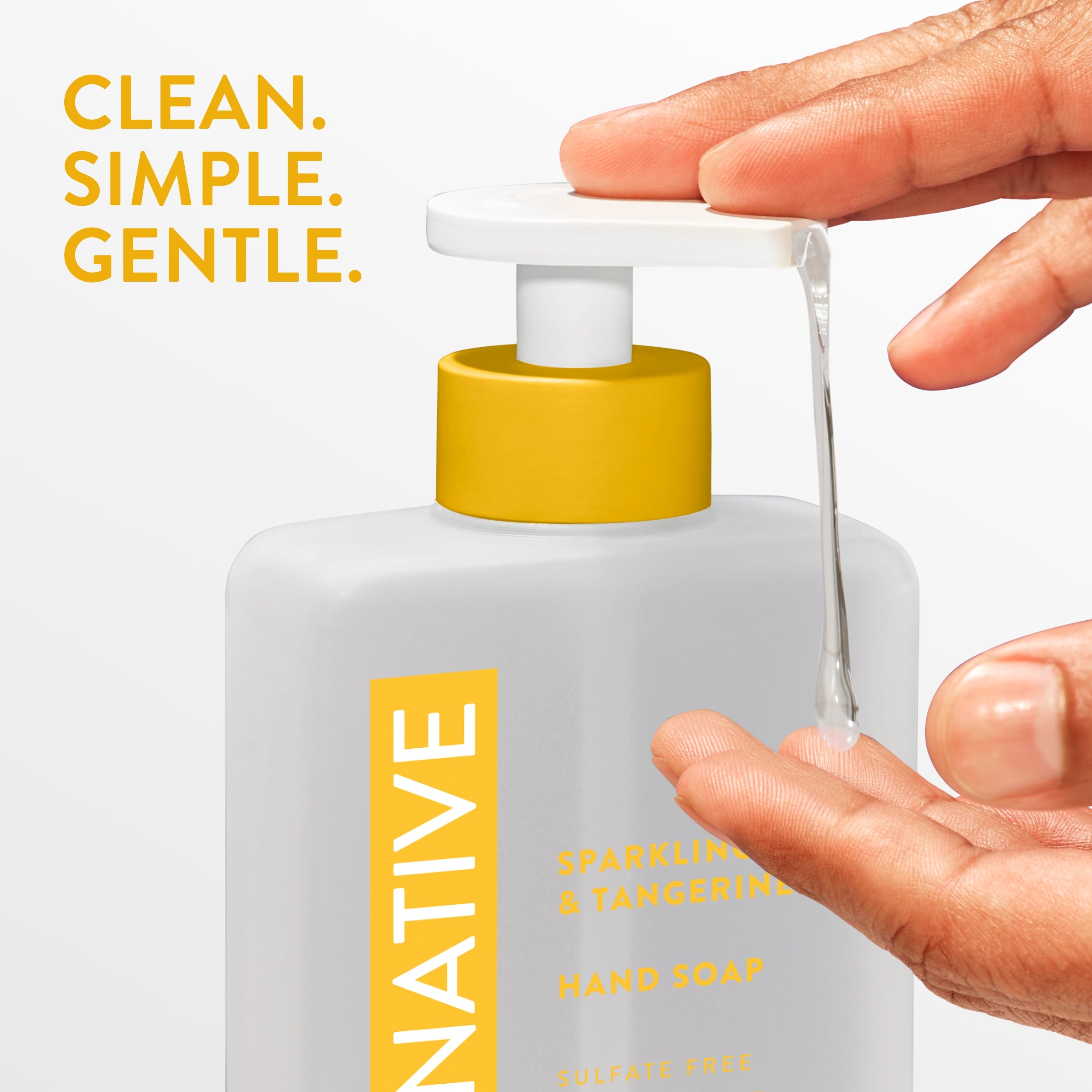 Hand Soap - Sparkling Lemon & Tangerine / Classic / 13oz - Clean Care Essential