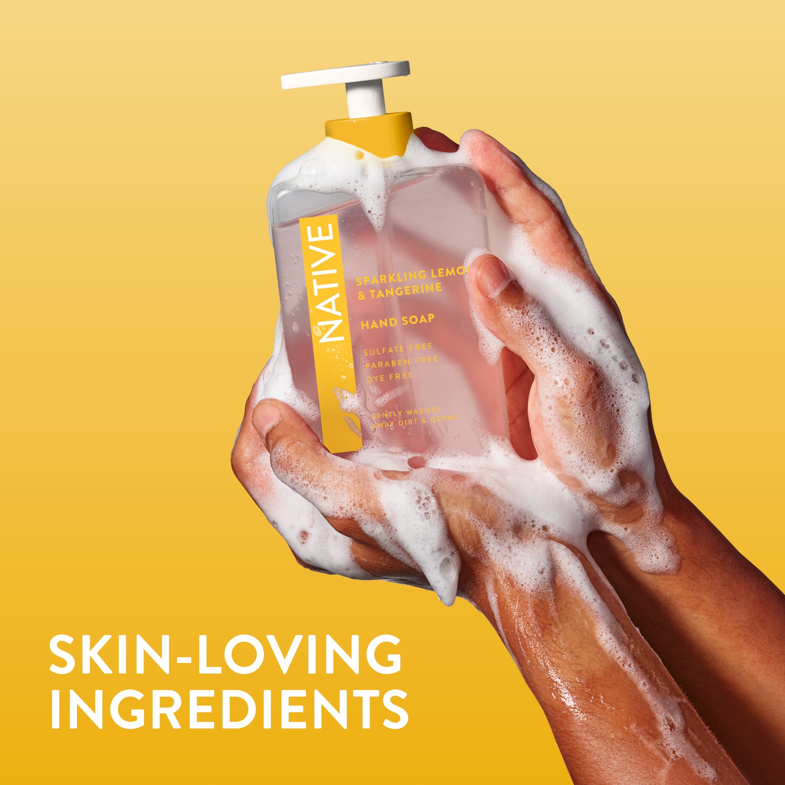 Hand Soap - Sparkling Lemon & Tangerine / Classic / 13oz - Clean Care Essential