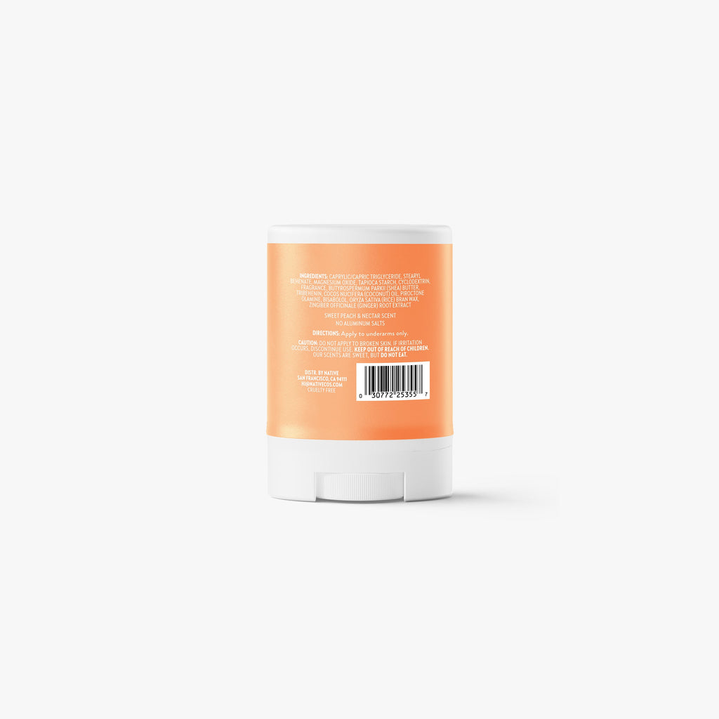 Mini Deodorant Stick - Sweet Peach & Nectar / Classic / 0.5oz - Clean Care Essential