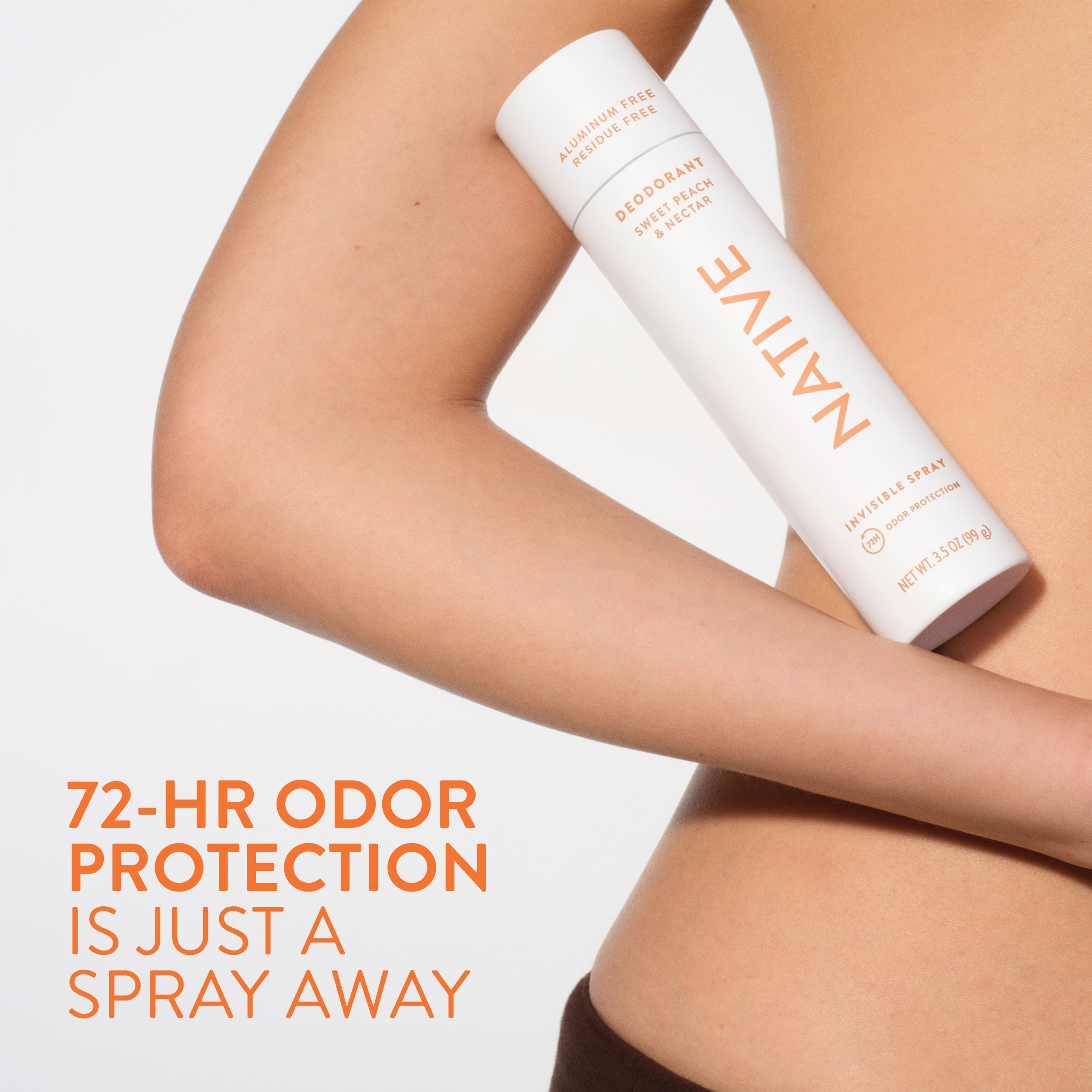 Deodorant Spray - Sweet Peach & Nectar / Classic / 3.5oz - Clean Care Essential
