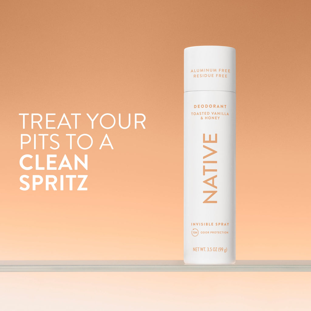 Deodorant Spray - Toasted Vanilla & Honey / Classic / 3.5oz - Clean Care Essential
