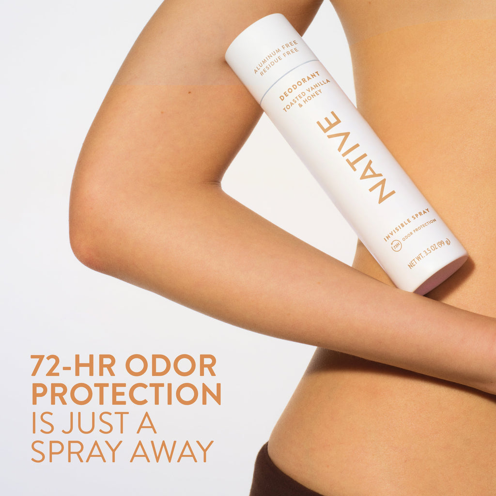 Deodorant Spray - Toasted Vanilla & Honey / Classic / 3.5oz - Clean Care Essential