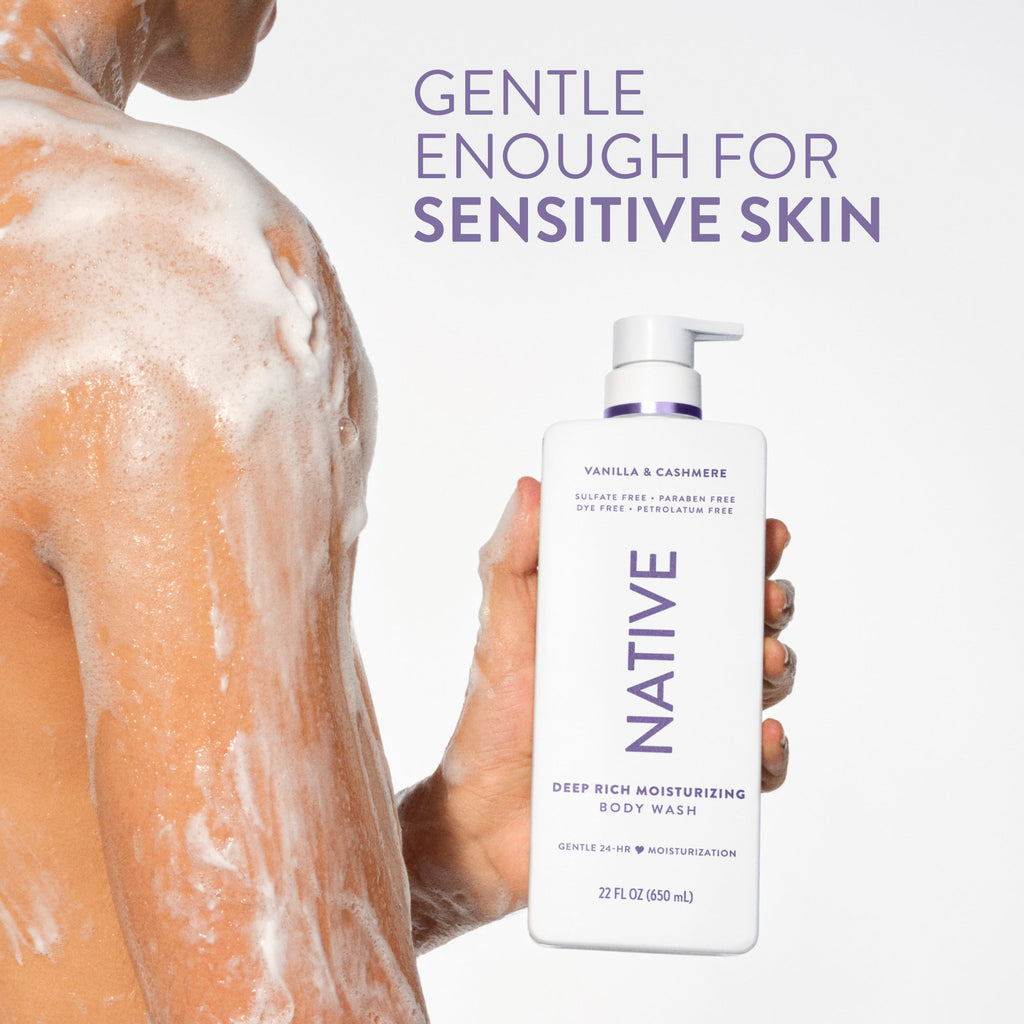 Moisturizing Body Wash - Vanilla & Cashmere / Classic / 22oz - Clean Care Essential