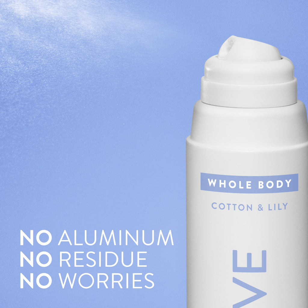Whole Body Deodorant Spray - Cotton & Lily / Classic / 3.5oz - Clean Care Essential