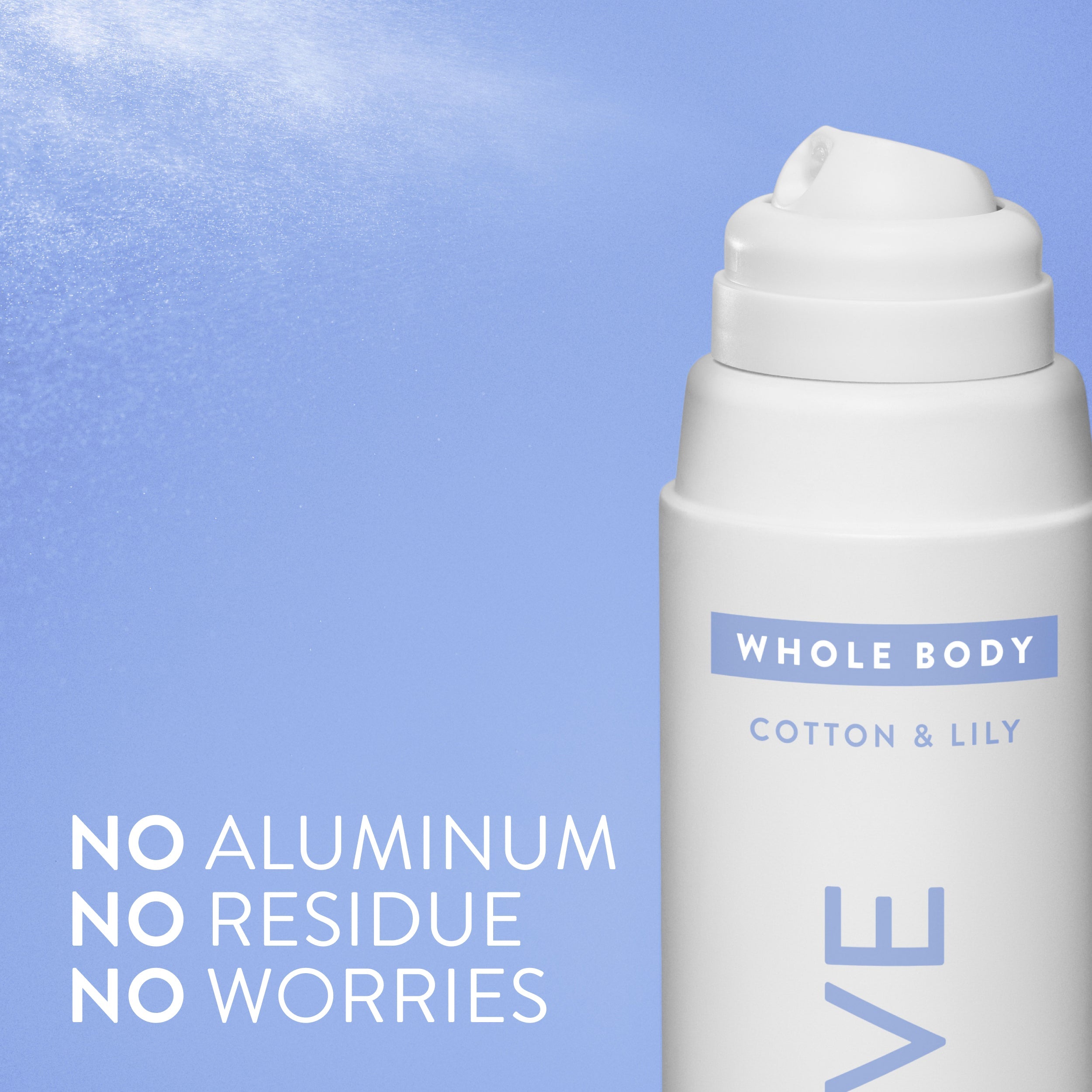 Whole Body Deodorant Spray - Cotton & Lily / Classic / 3.5oz - Clean Care Essential