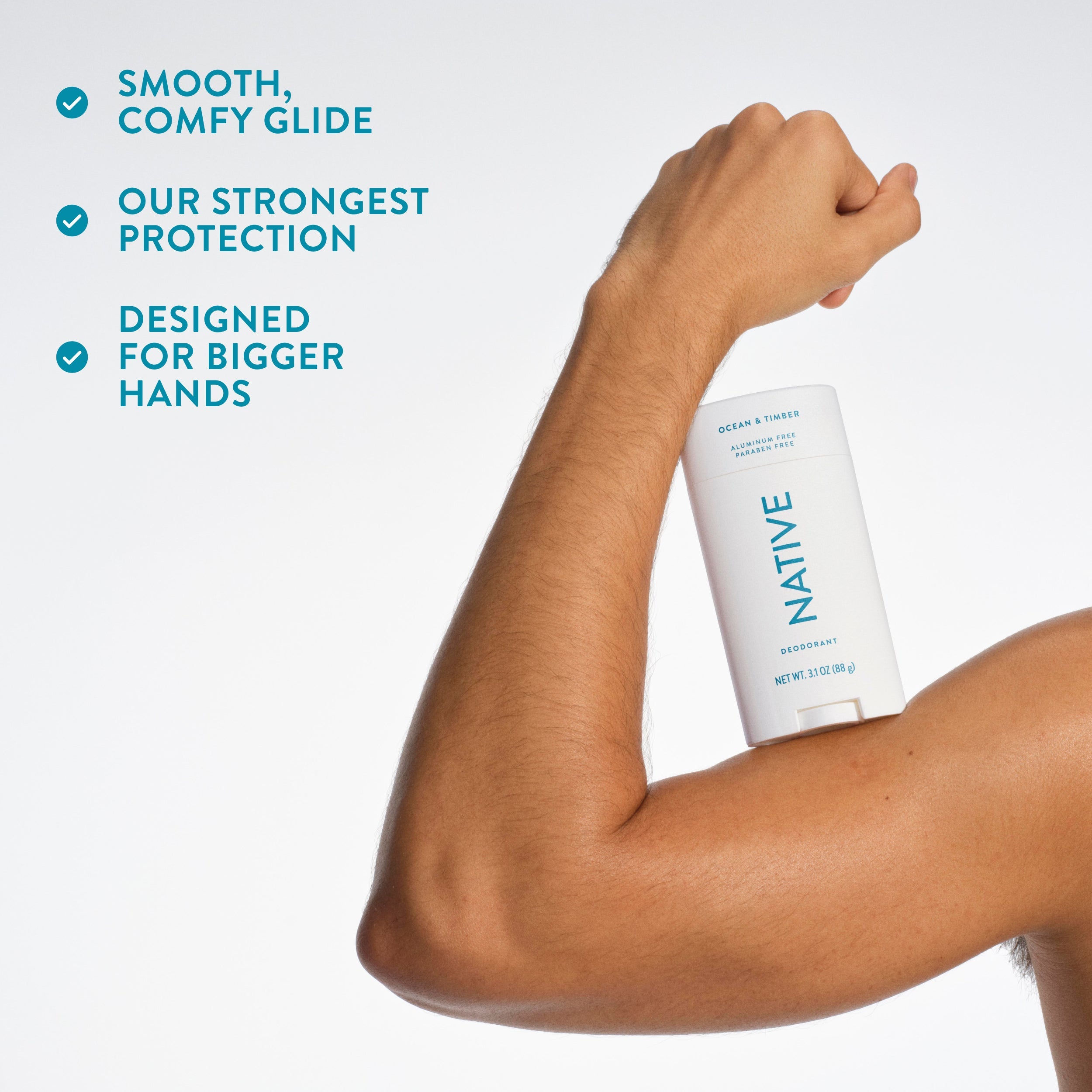Deodorant Stick - Ocean & Timber / Classic / 3.1oz - Clean Care Essential