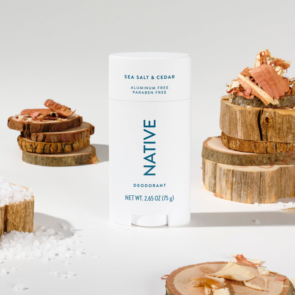 Deodorant Stick - Sea Salt & Cedar / Classic / 2.65oz - Clean Care Essential