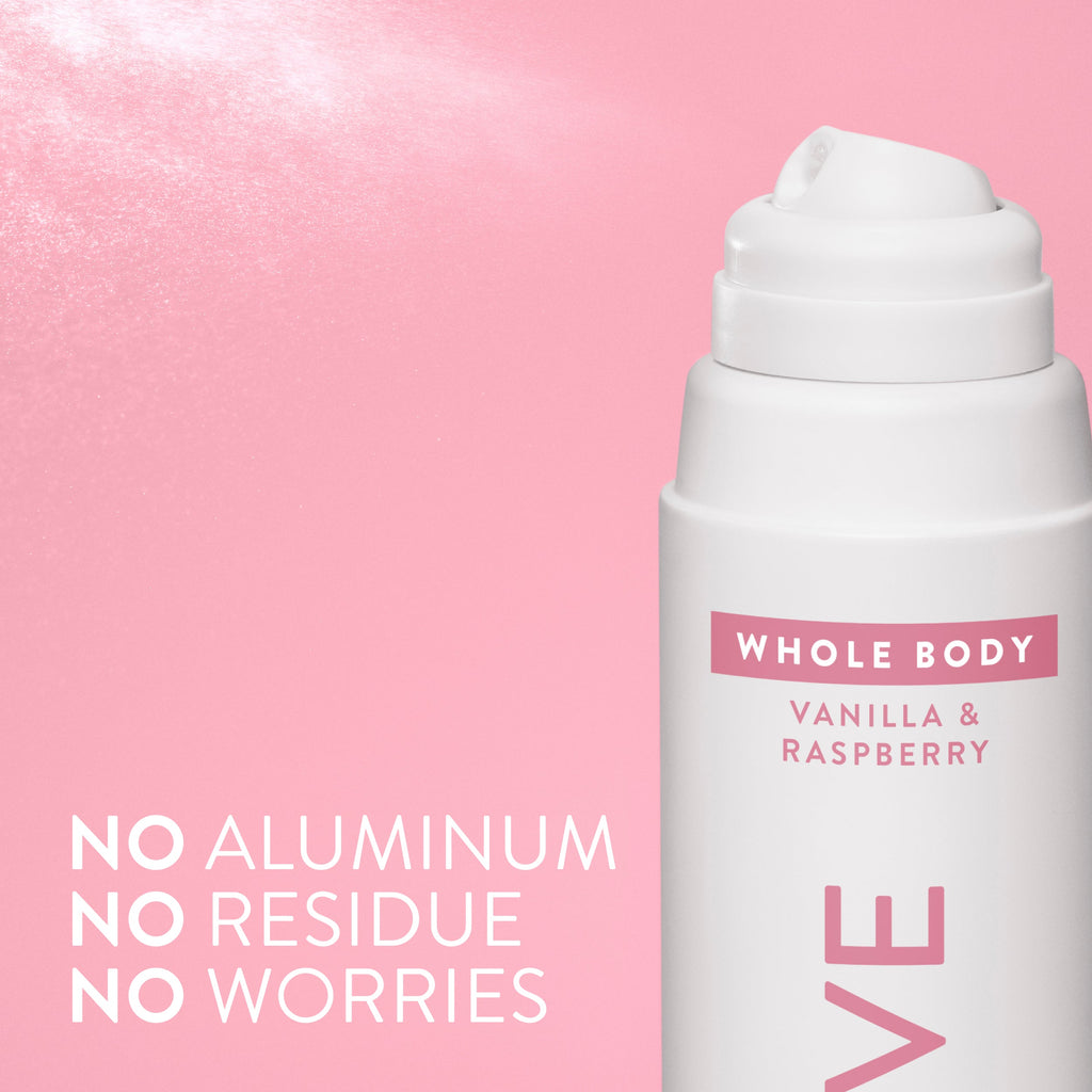 Whole Body Deodorant Spray - Vanilla & Raspberry / Classic / 3.5oz - Clean Care Essential
