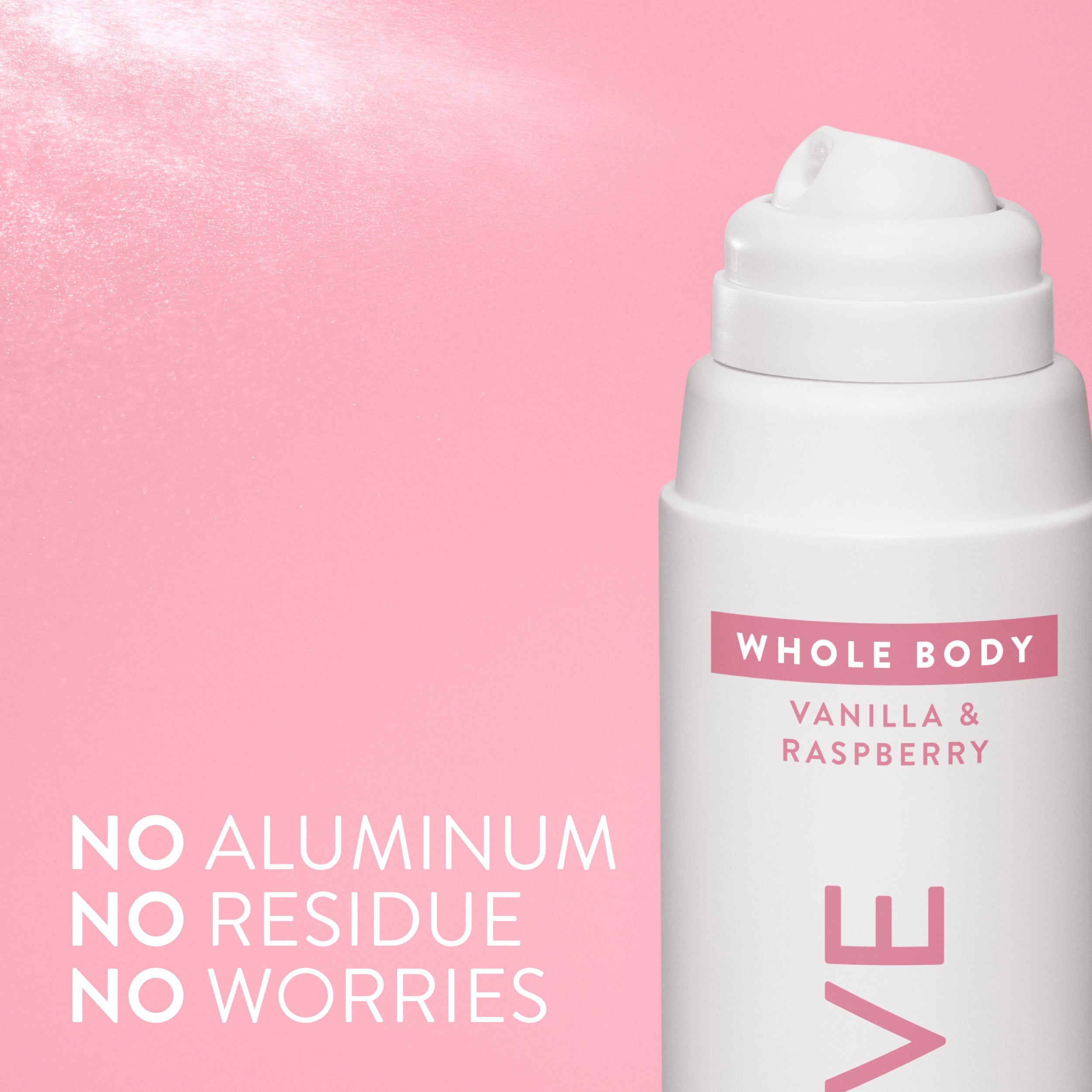 Whole Body Deodorant Spray - Vanilla & Raspberry / Classic / 3.5oz - Clean Care Essential
