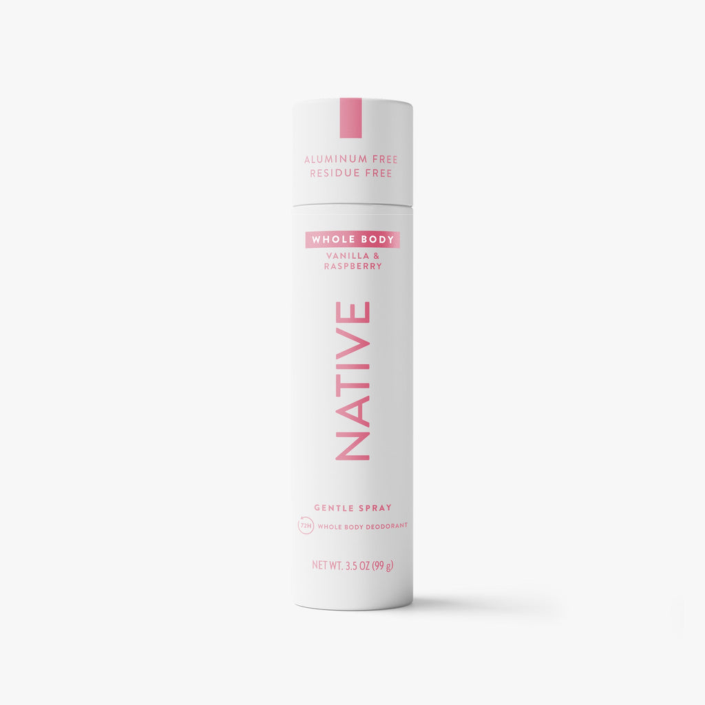 Whole Body Deodorant Spray - Vanilla & Raspberry / Classic / 3.5oz - Clean Care Essential