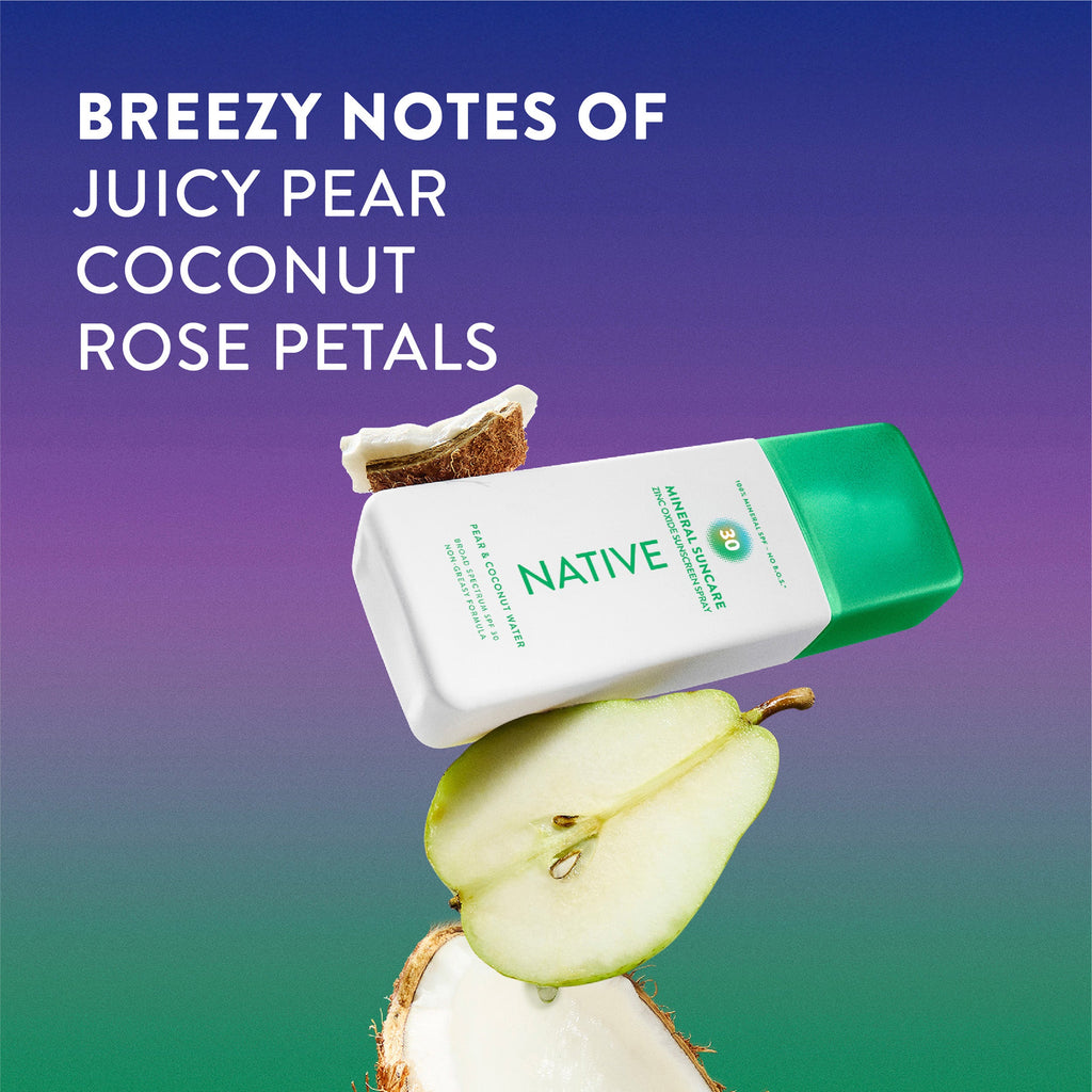 Sunscreen Spritz - Pear & Coconut Water - Polished Daily Care