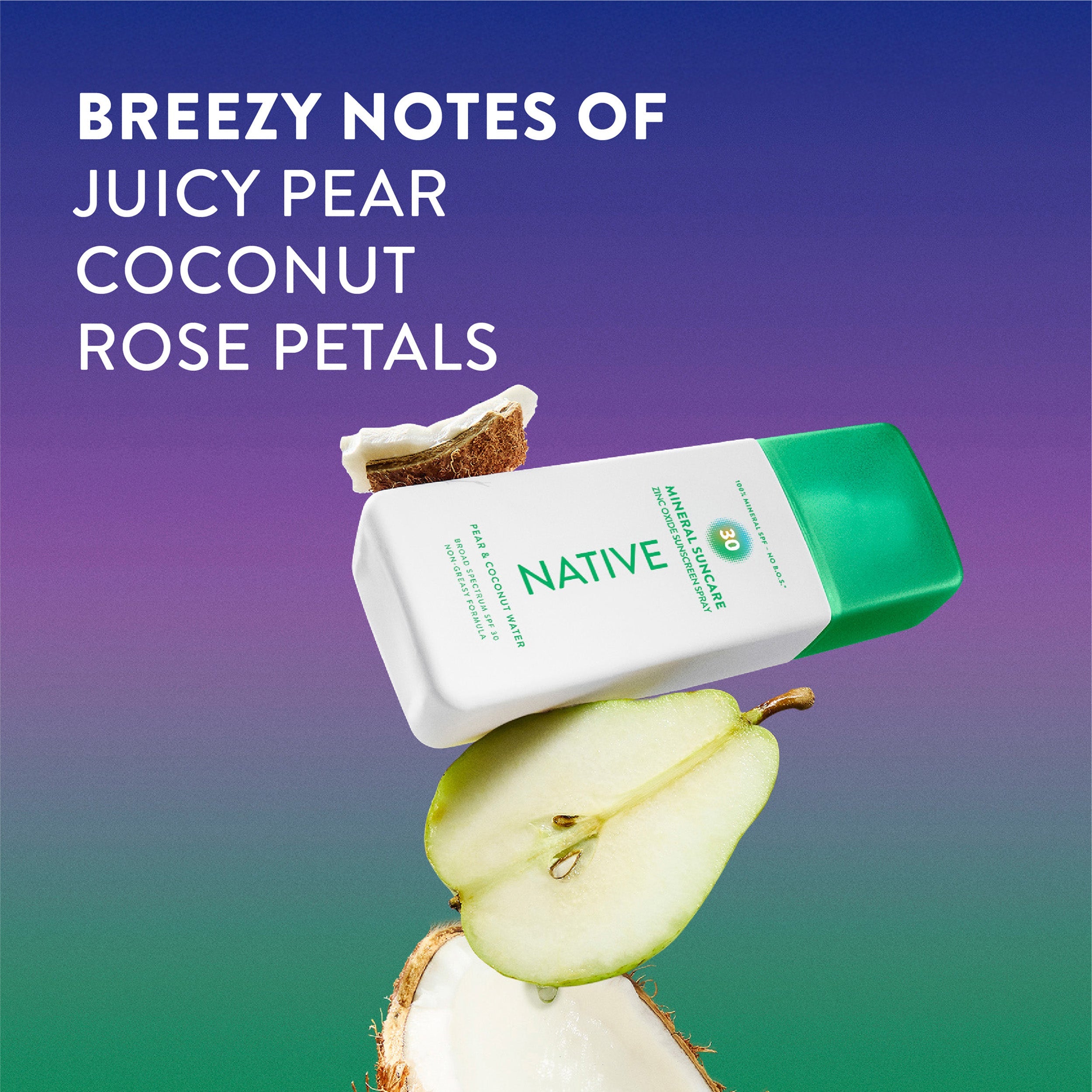 Sunscreen Spritz - Pear & Coconut Water - Polished Daily Care
