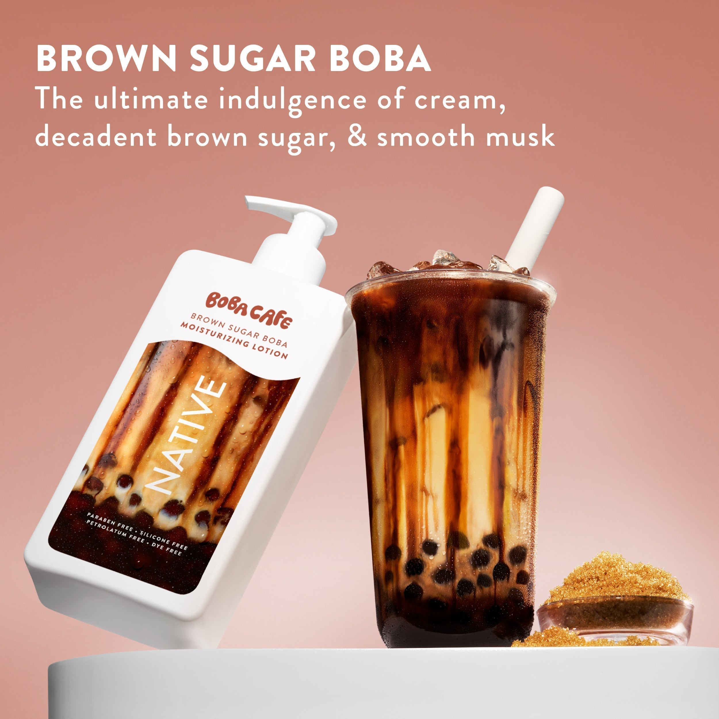 Body Lotion - Brown Sugar Boba / Limited Edition / 16.5oz - Clean Care Essential