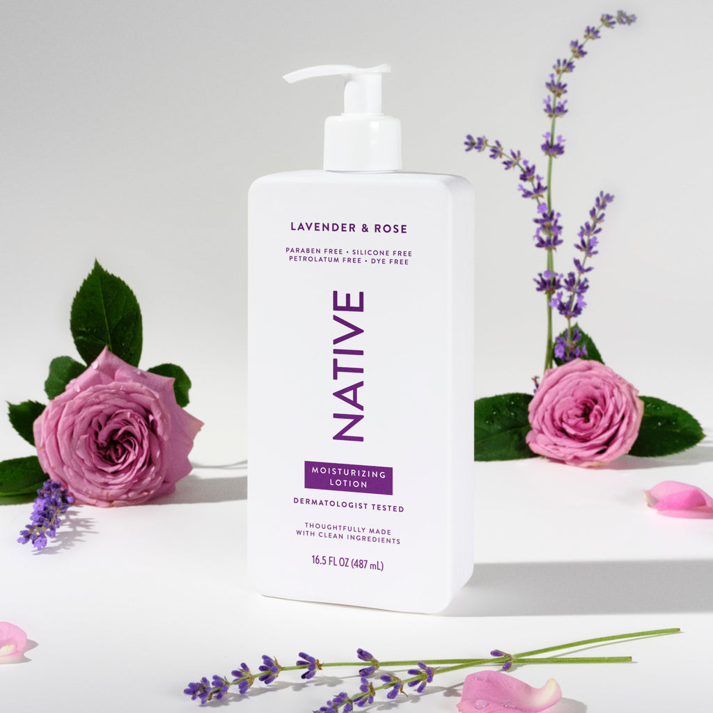 Body Lotion - Lavender & Rose / Classic / 16.5oz - Clean Care Essential
