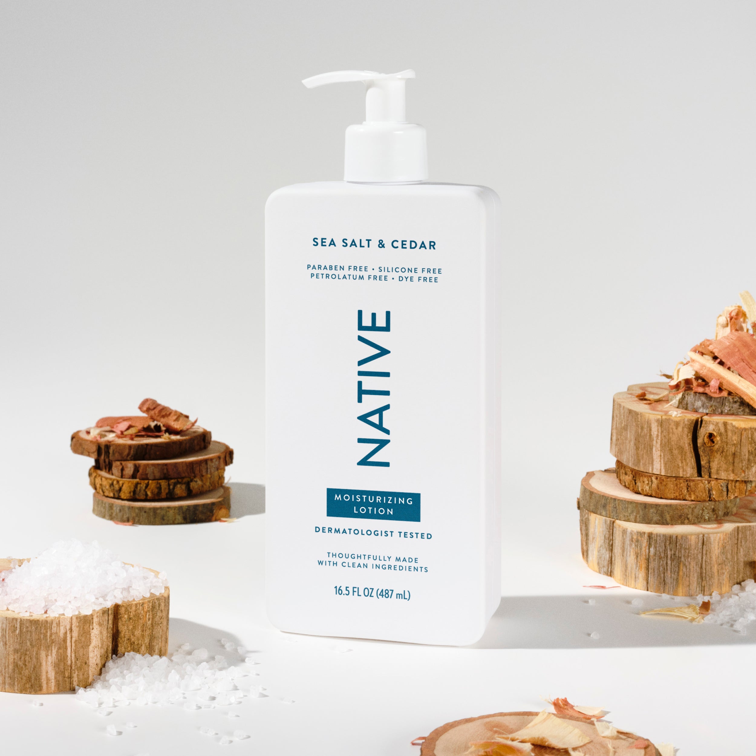 Body Lotion - Sea Salt & Cedar / Classic / 16.5oz - Clean Care Essential