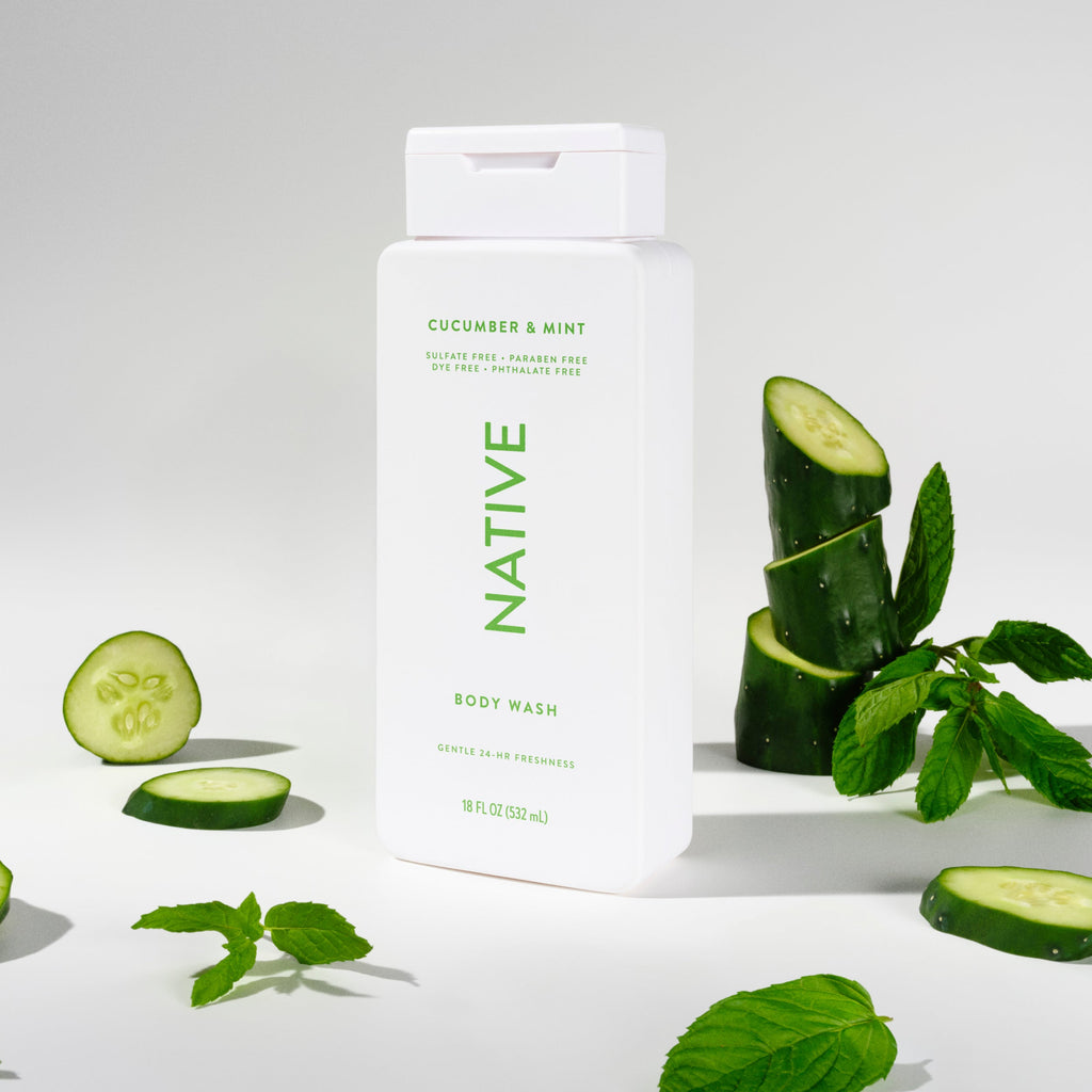 Body Wash - Cucumber & Mint / Classic / 18oz - Clean Care Essential