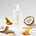 Curl Care Conditioner - Coconut Milk & Turmeric / Classic / 16.5oz - Clean Care Essential