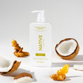 Curl Care Shampoo - Coconut Milk & Turmeric / Classic / 16.5oz - Clean Care Essential