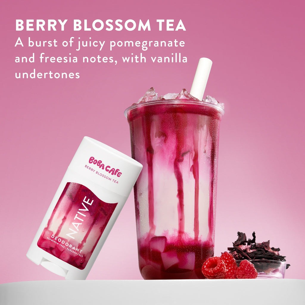 Deodorant Stick - Berry Blossom Tea / Limited Edition / 2.65oz - Clean Care Essential