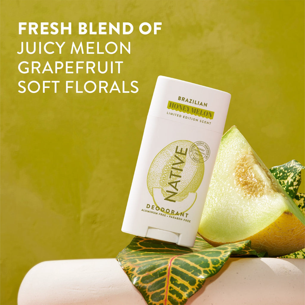 Deodorant Stick - Brazilian Honey Melon / Limited Edition / 2.65oz - Clean Care Essential