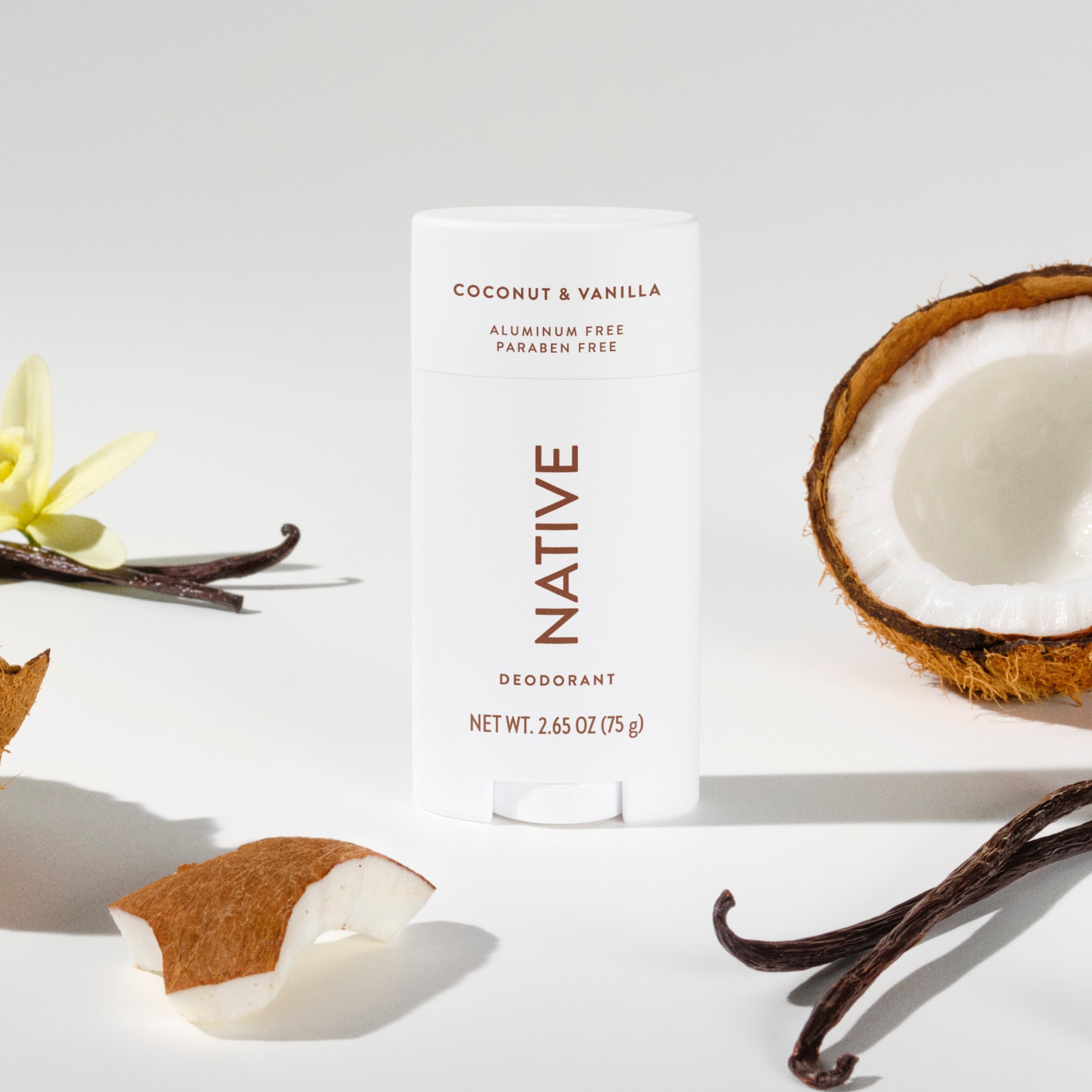 Deodorant Stick - Coconut & Vanilla / Classic / 2.65oz - Clean Care Essential