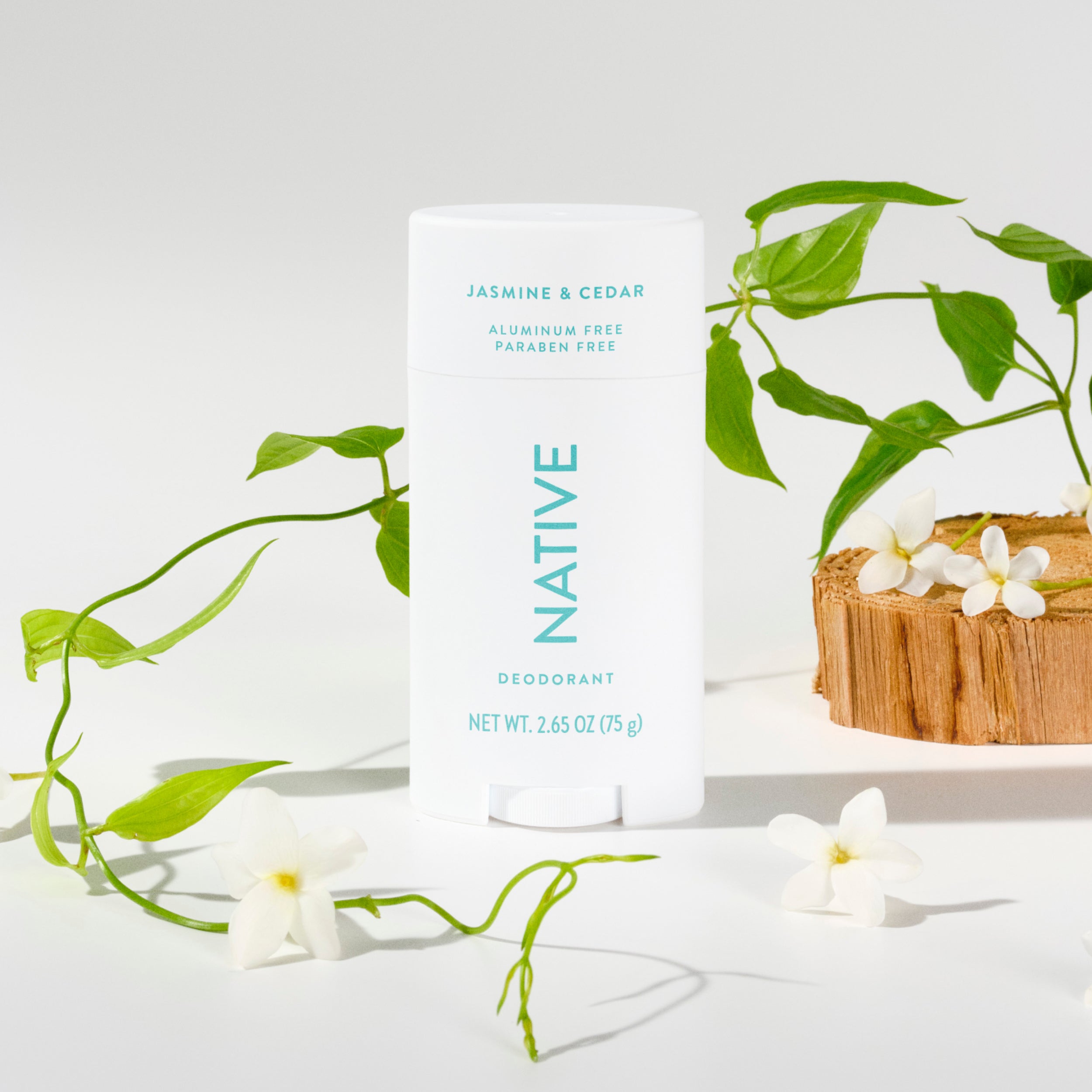 Deodorant Stick - Jasmine & Cedar / Classic / 2.65oz - Clean Care Essential