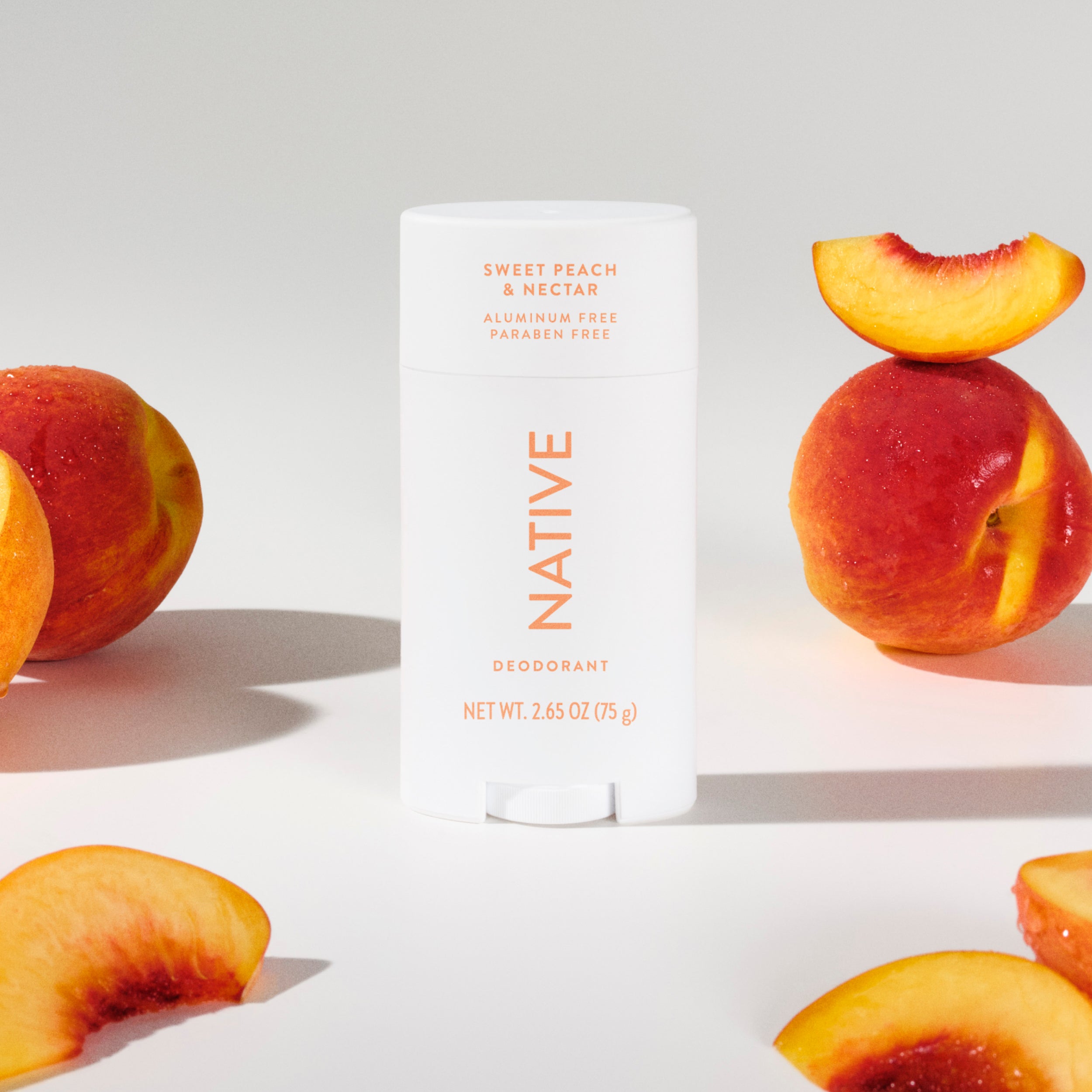 Deodorant Stick - Sweet Peach & Nectar / Classic / 2.65oz - Clean Care Essential