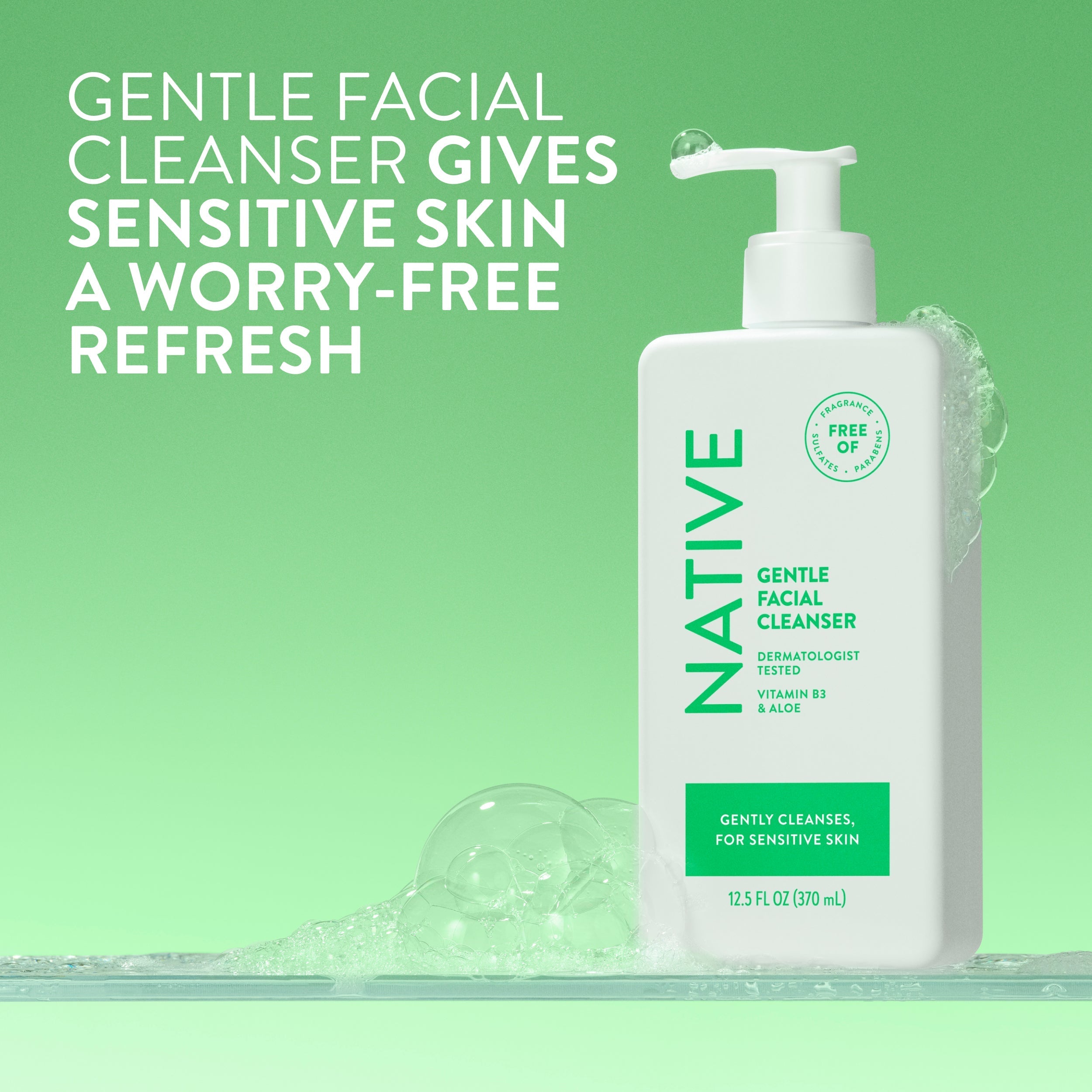 Facial Cleanser - Gentle / Classic / 12.5oz - Polished Daily Care