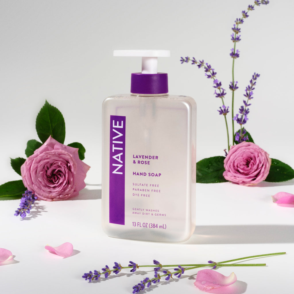 Hand Soap - Lavender & Rose / Classic / 13oz - Clean Care Essential